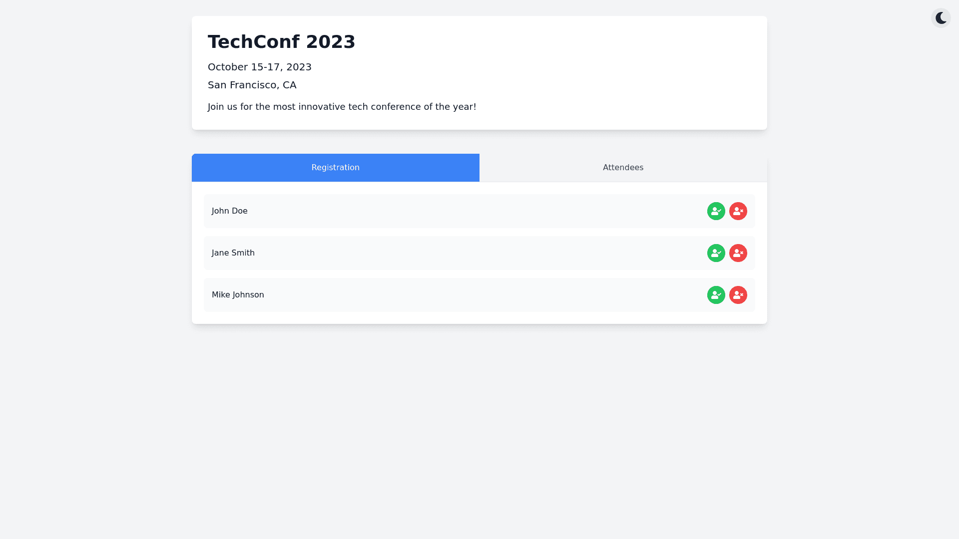 Component Preview