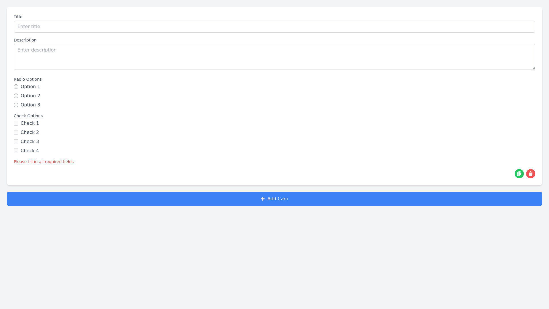 Component Preview