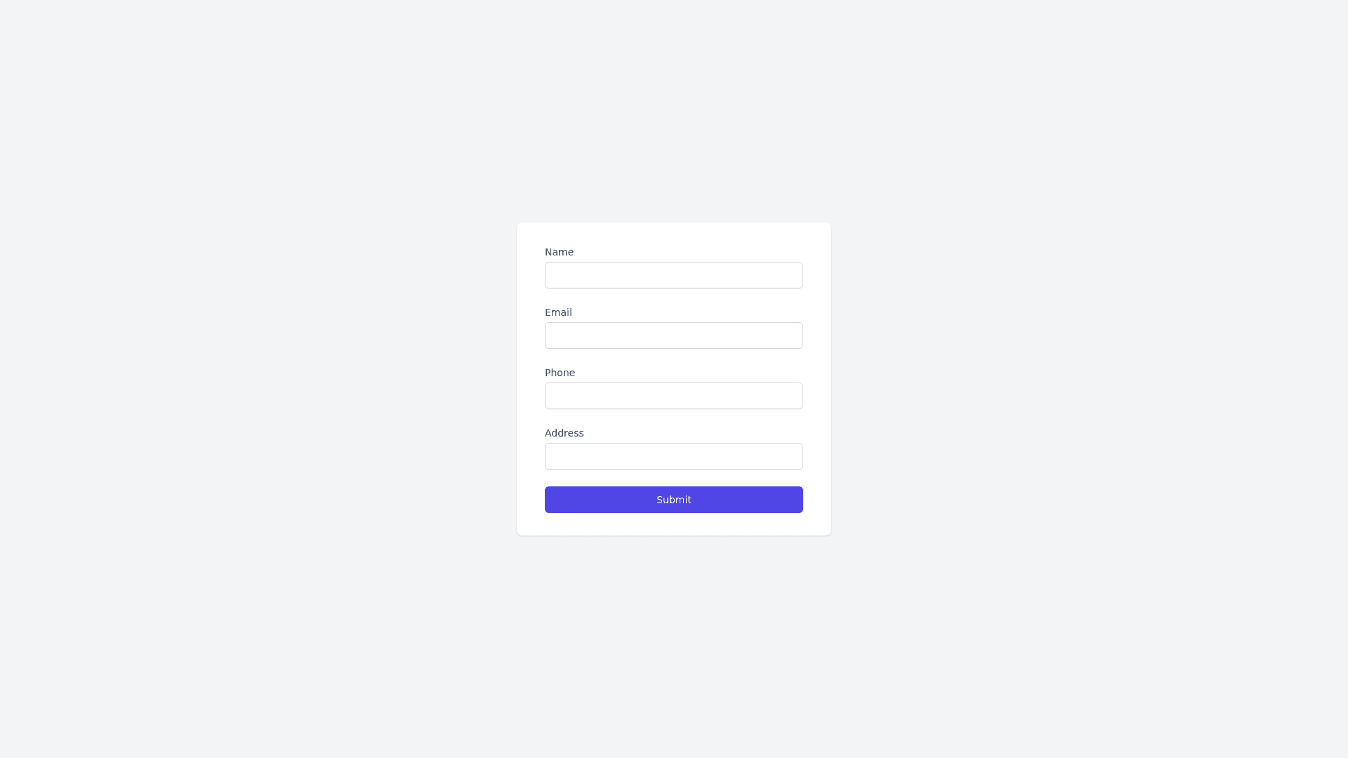 Component Preview