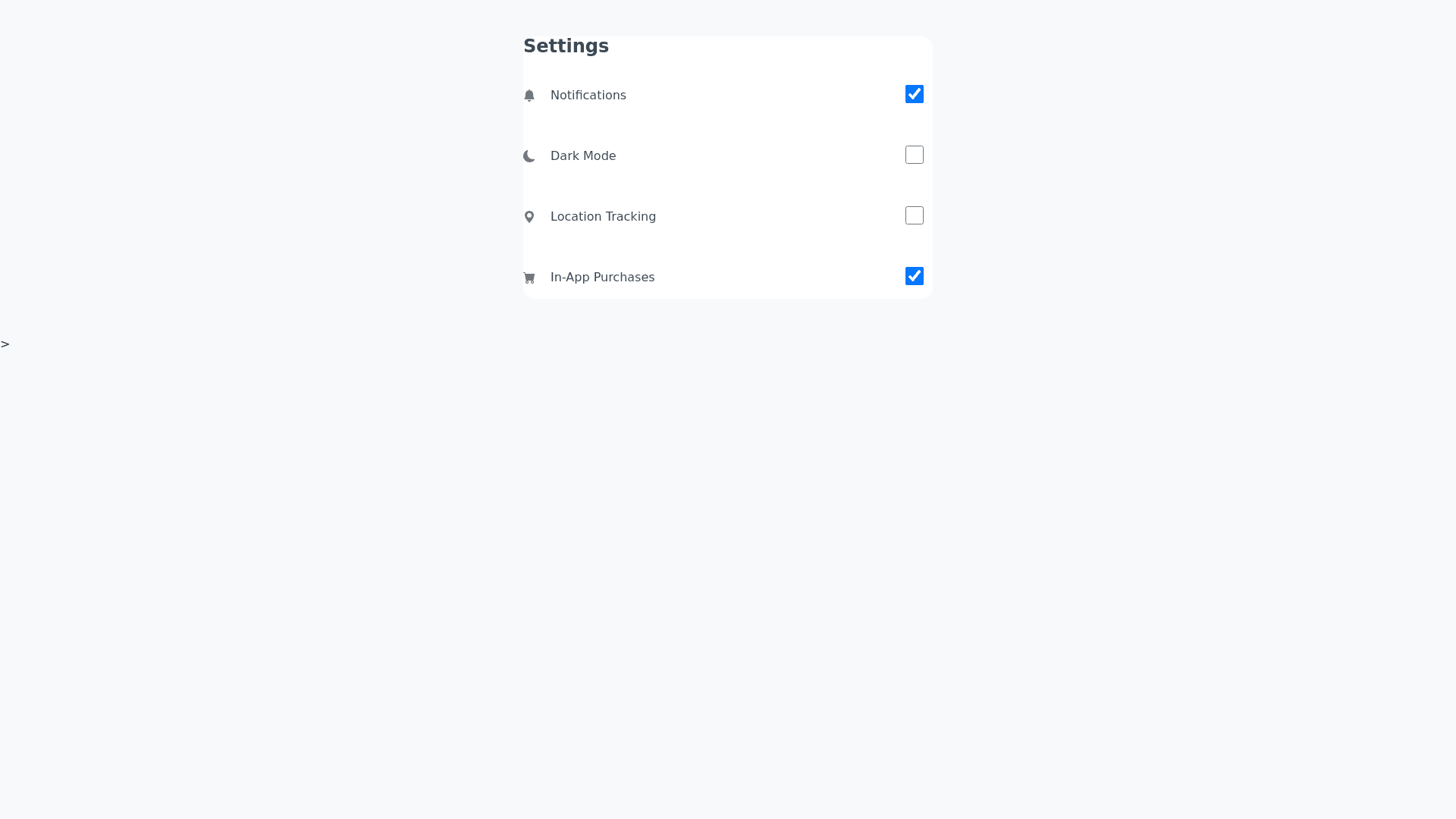 Component Preview