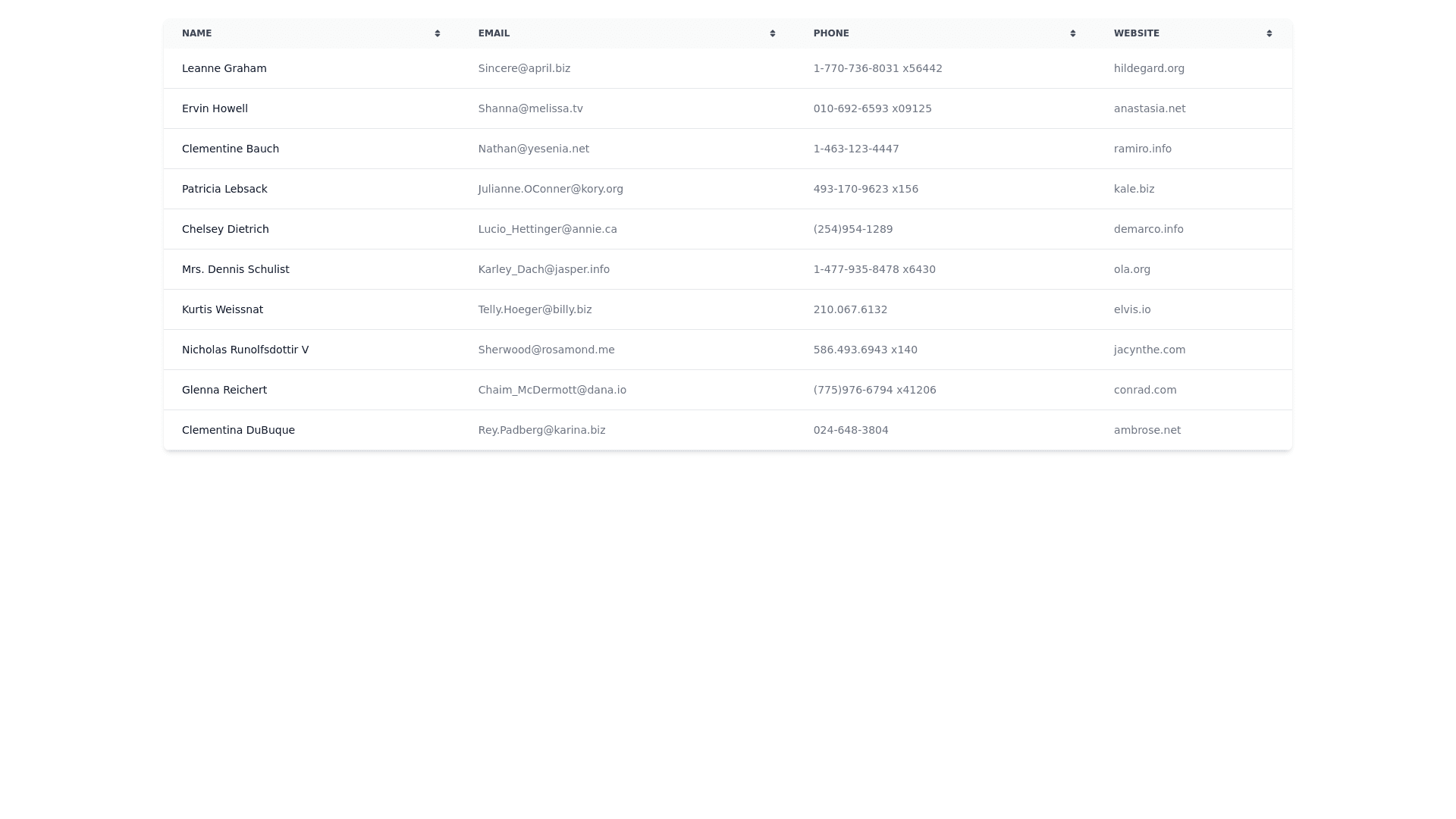 Component Preview