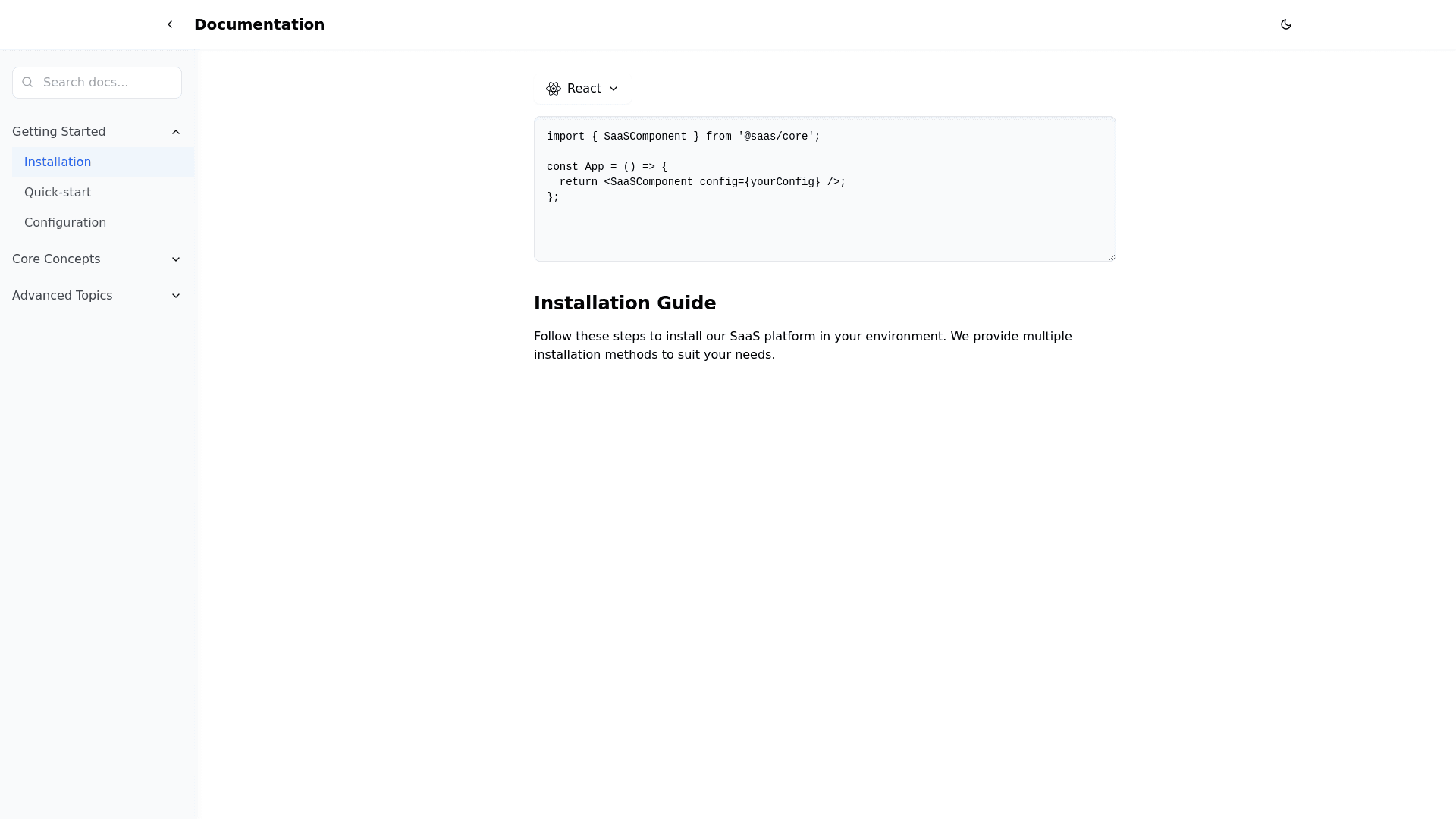 Component Preview