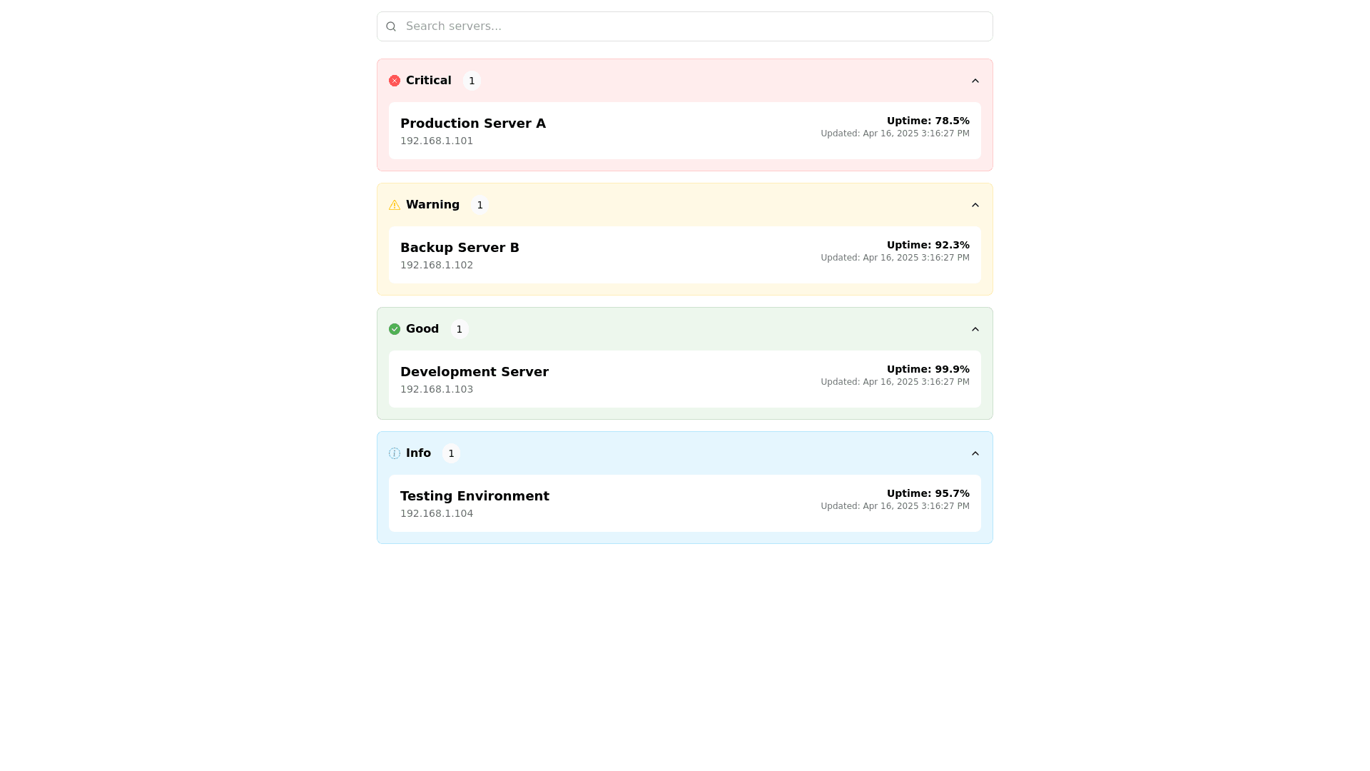 Component Preview