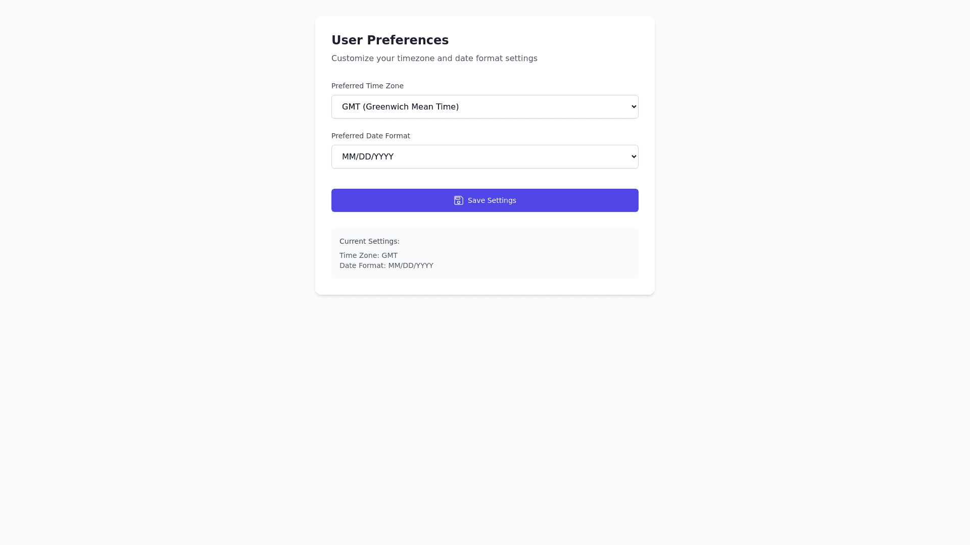 Component Preview
