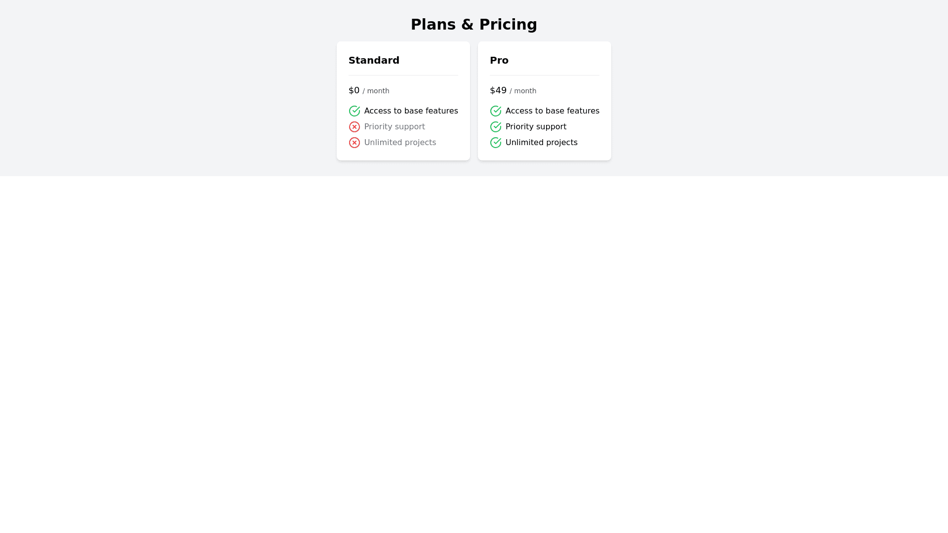 Component Preview