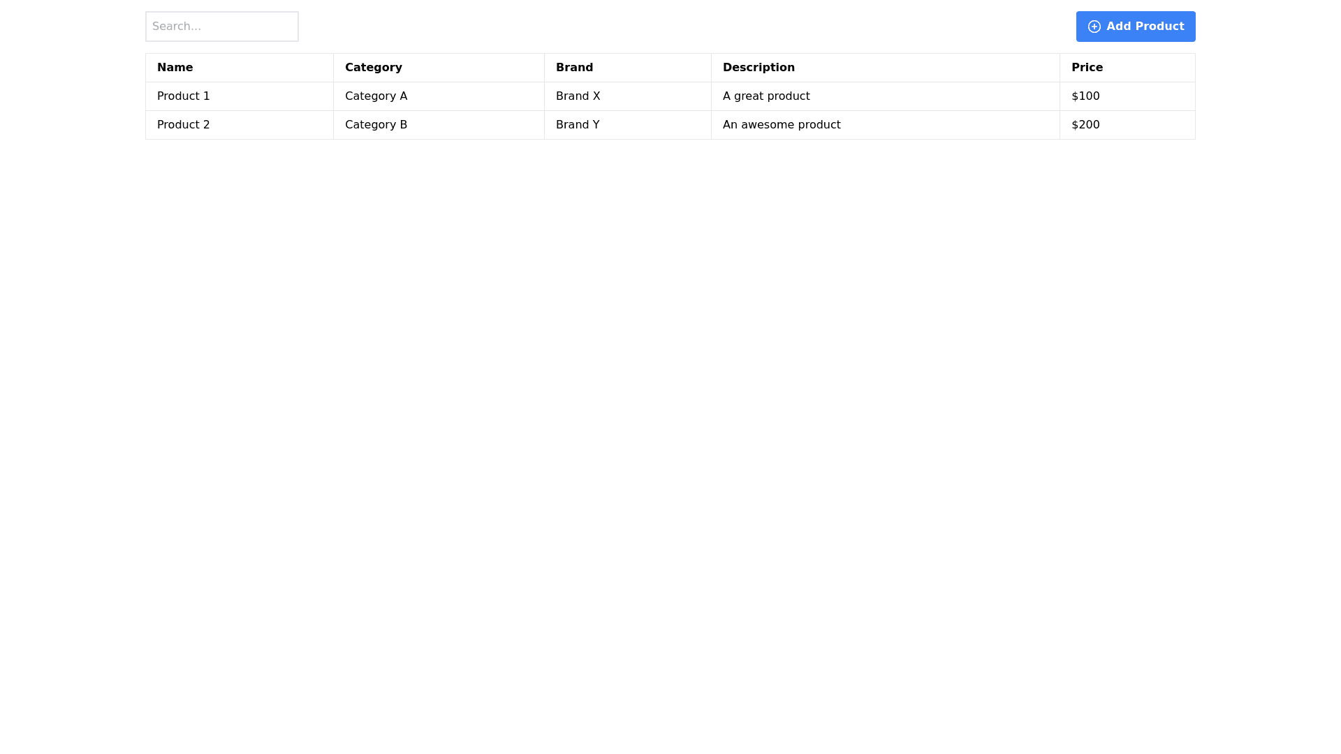 Component Preview