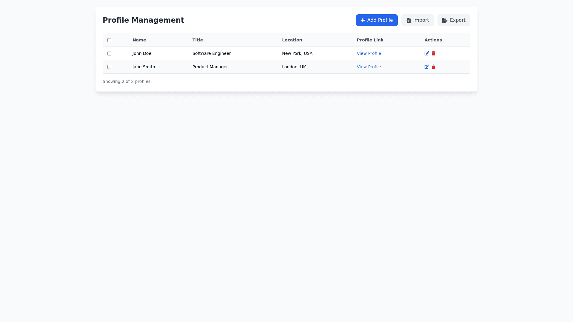 Component Preview