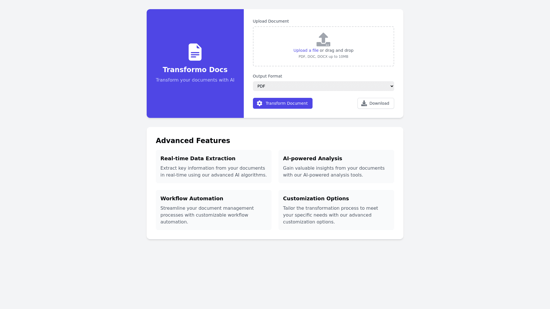 Component Preview