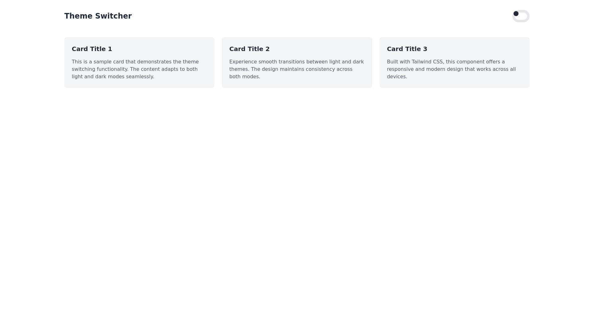 Component Preview