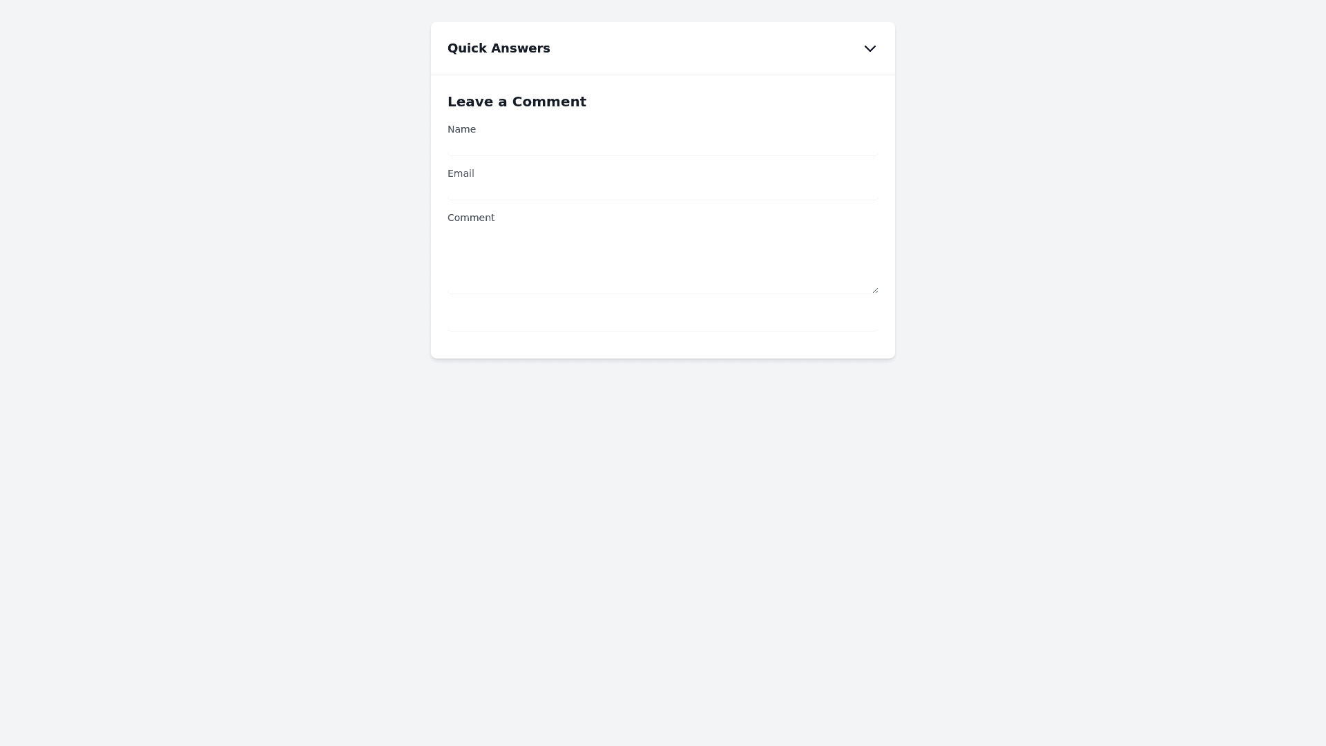 Component Preview