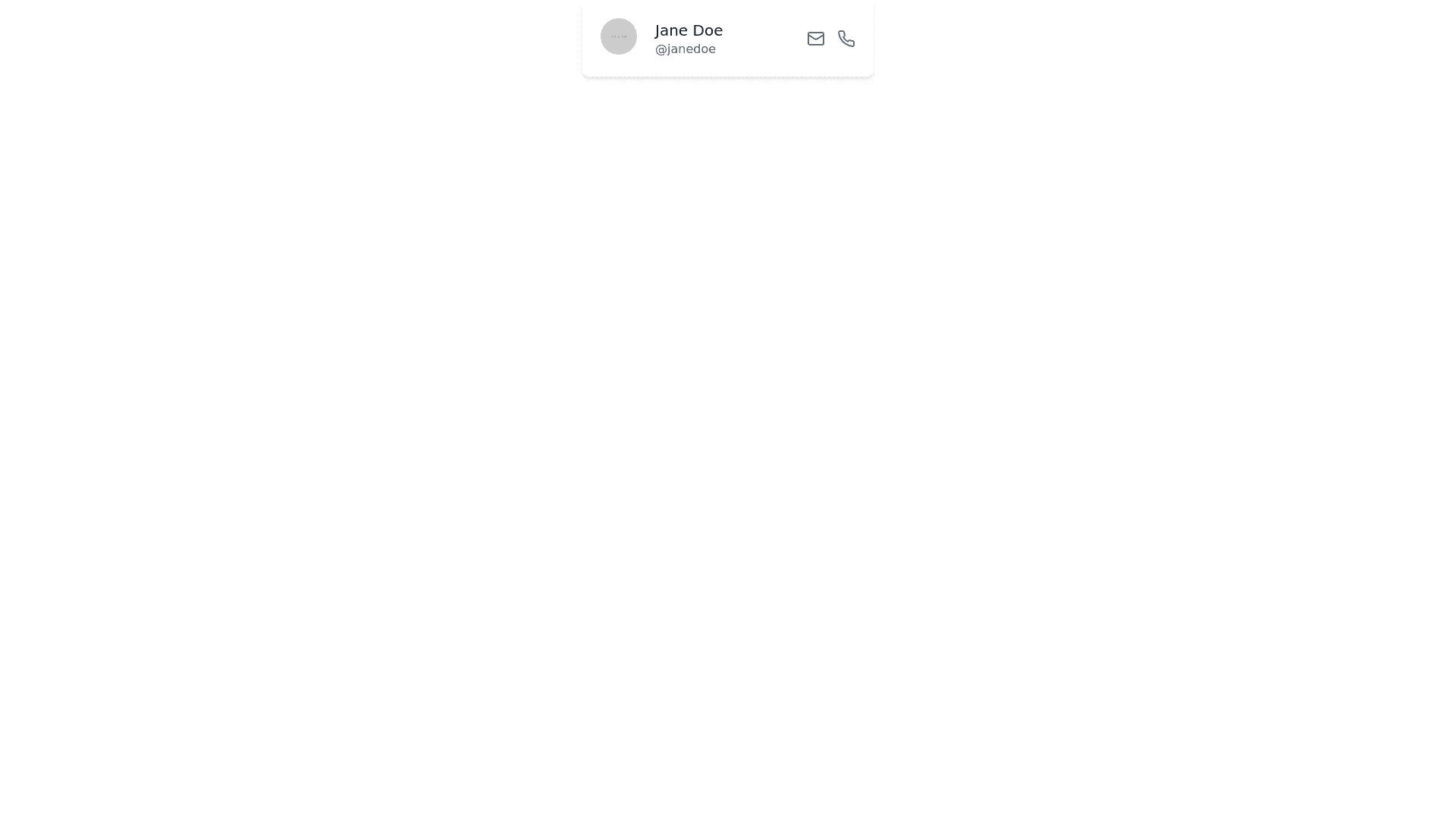 Component Preview