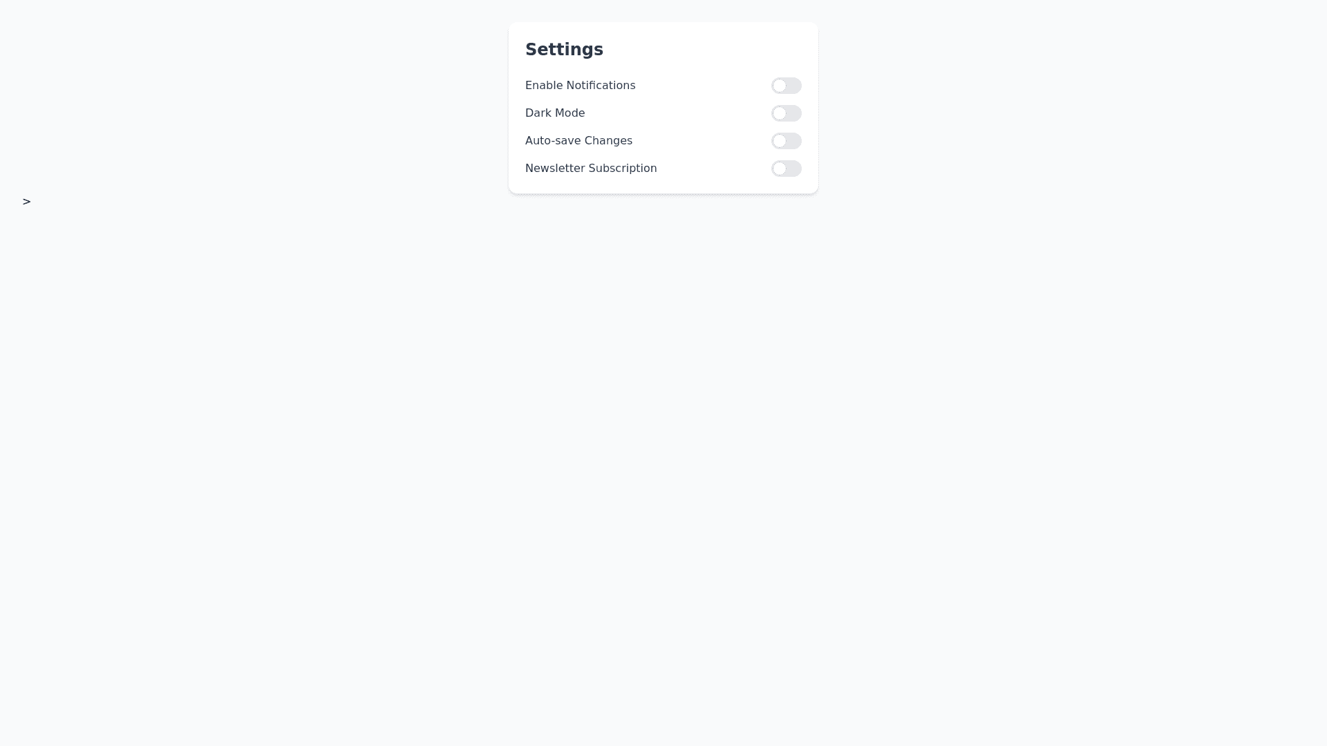 Component Preview