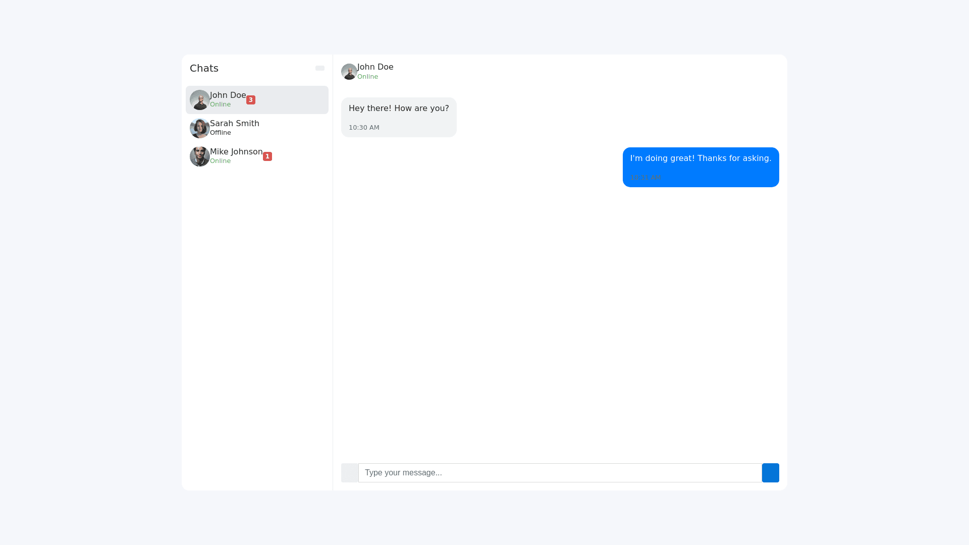 Component Preview