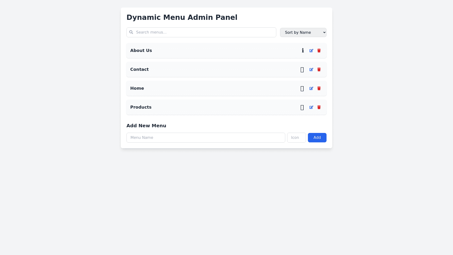 Component Preview