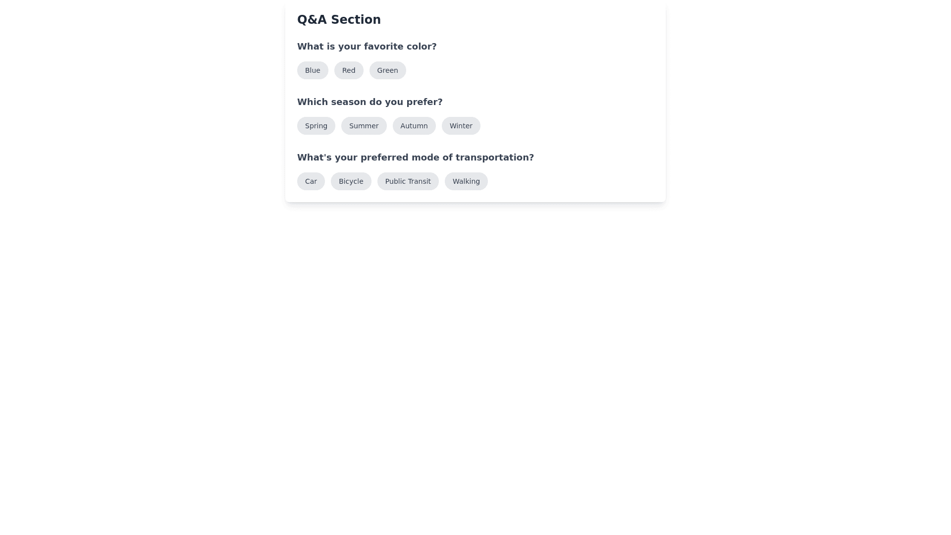Component Preview