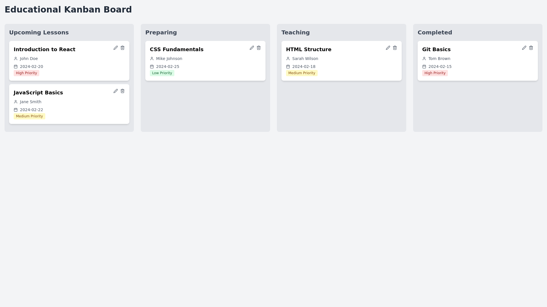 Component Preview