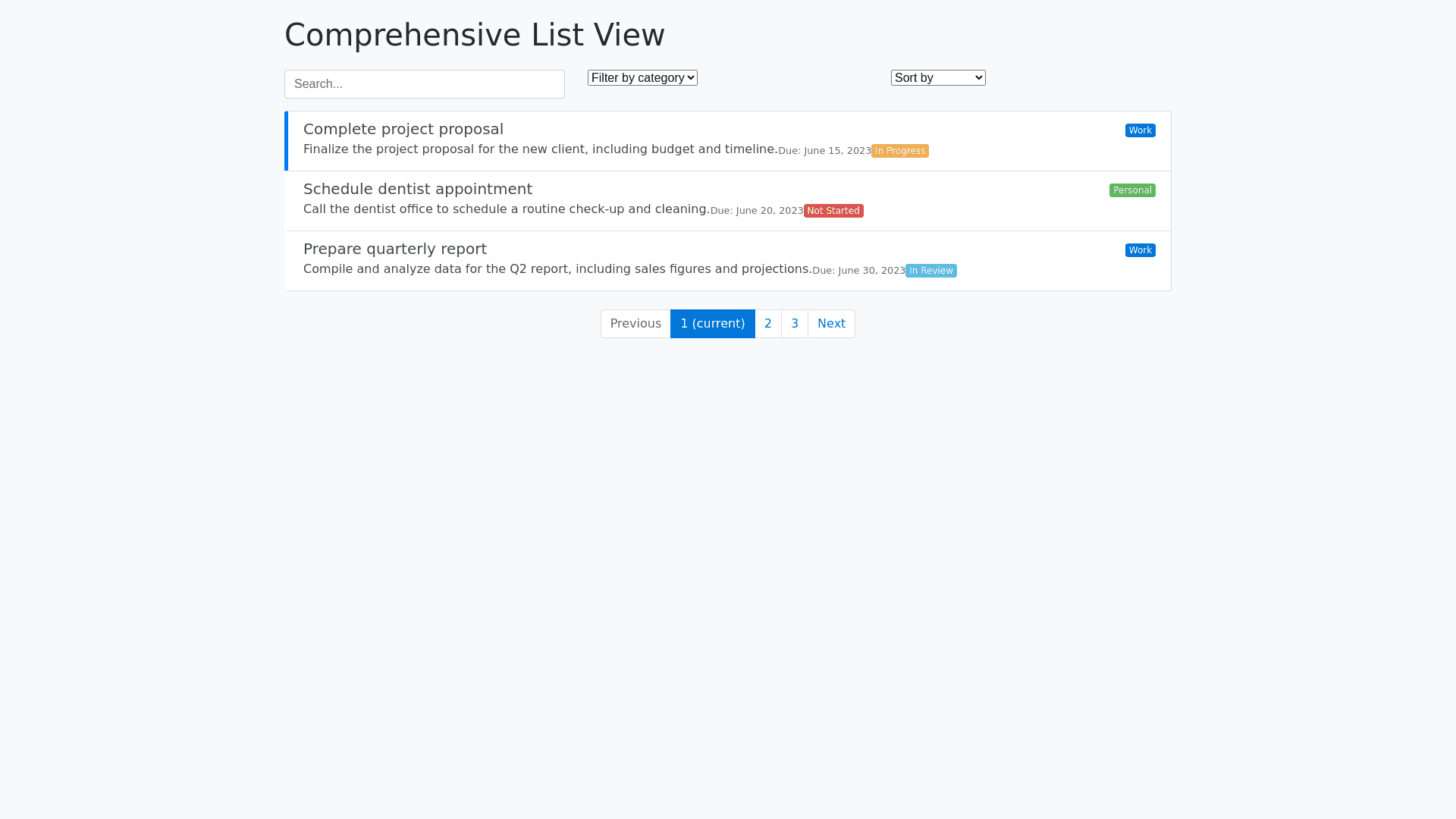 Component Preview