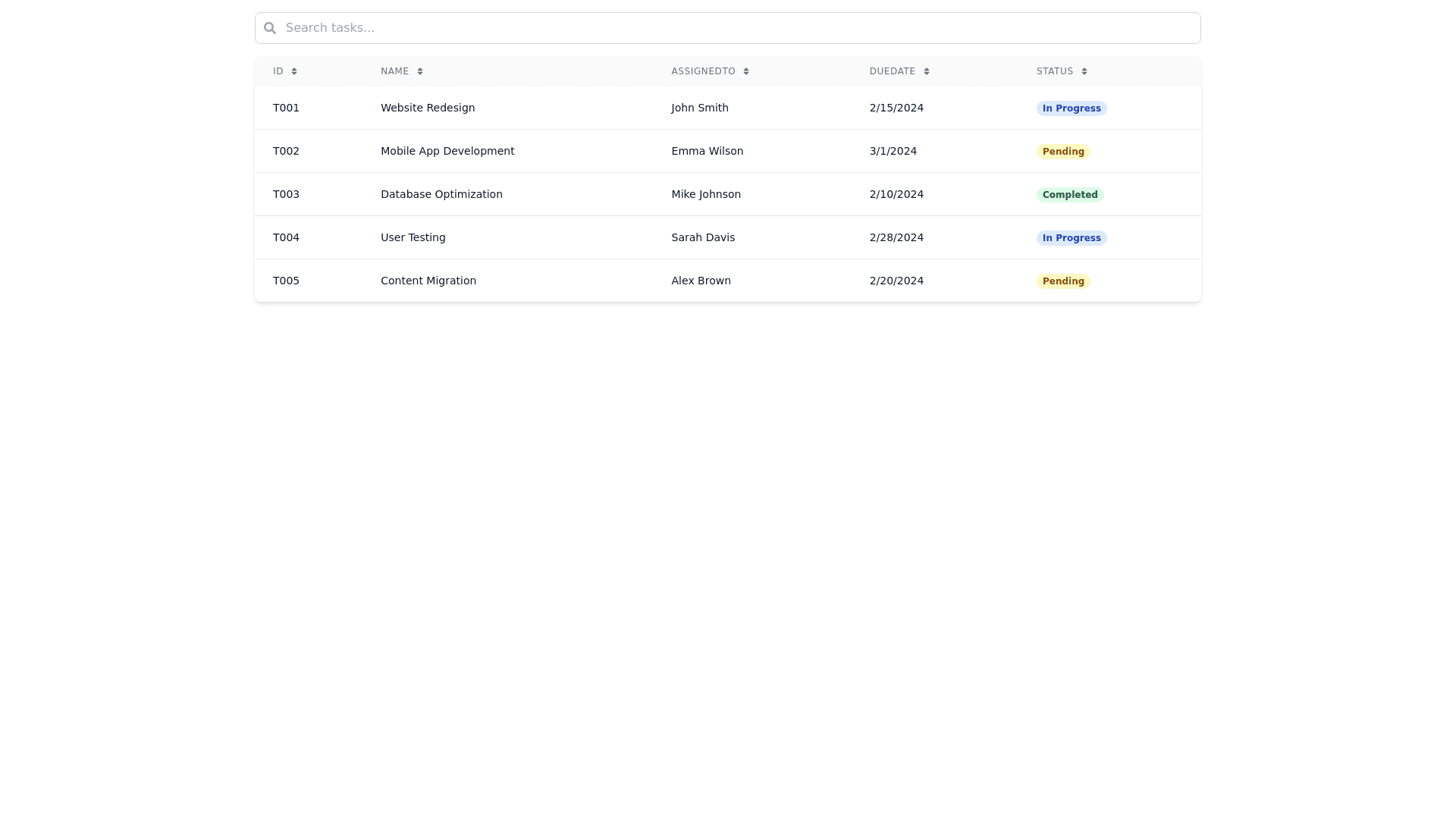 Component Preview