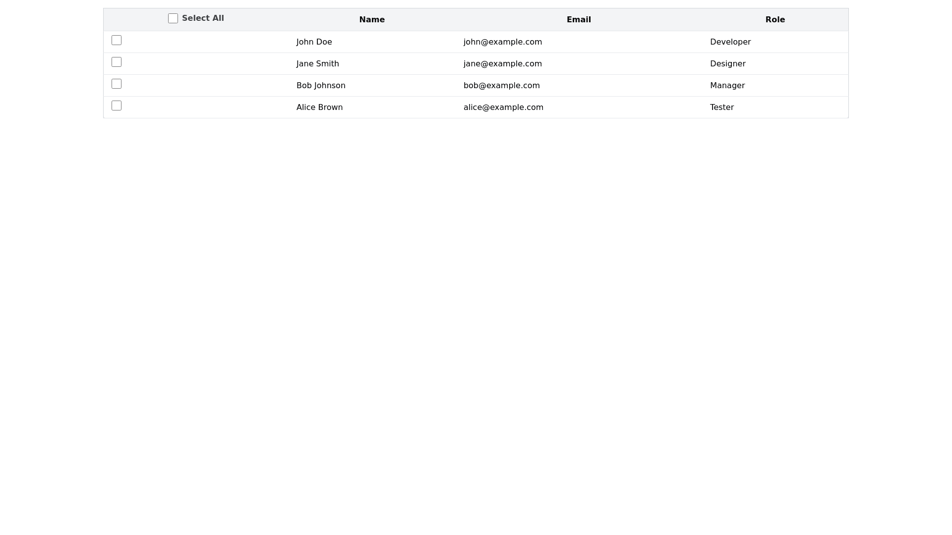 Component Preview