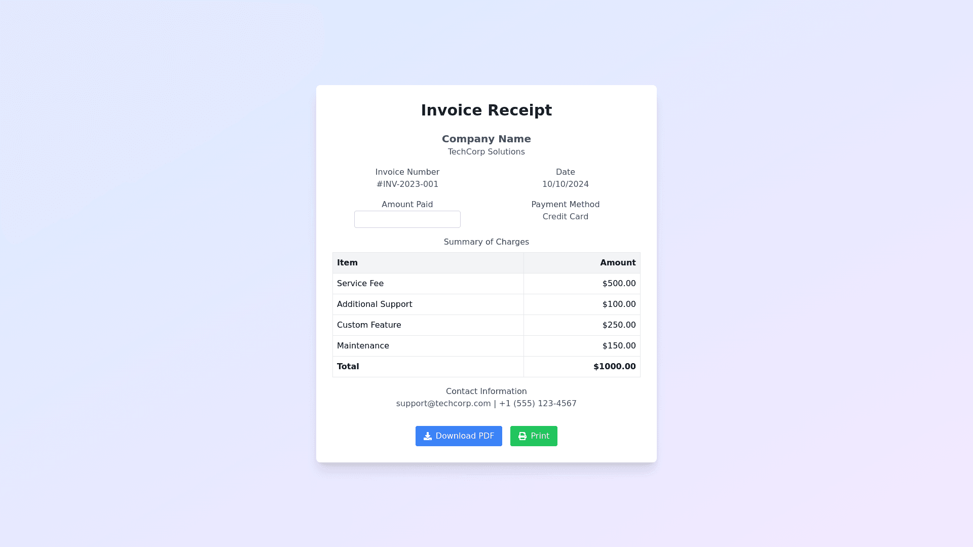Component Preview
