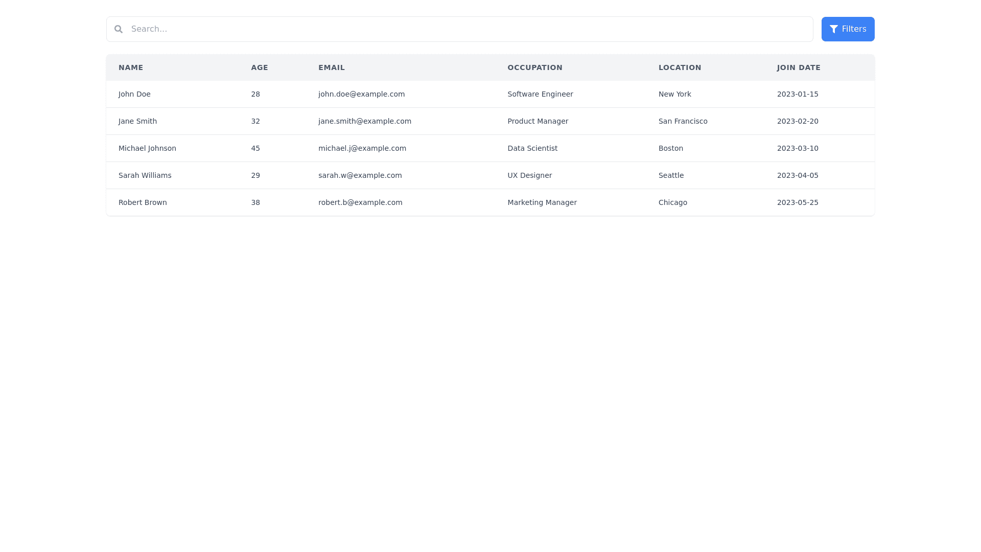 Component Preview