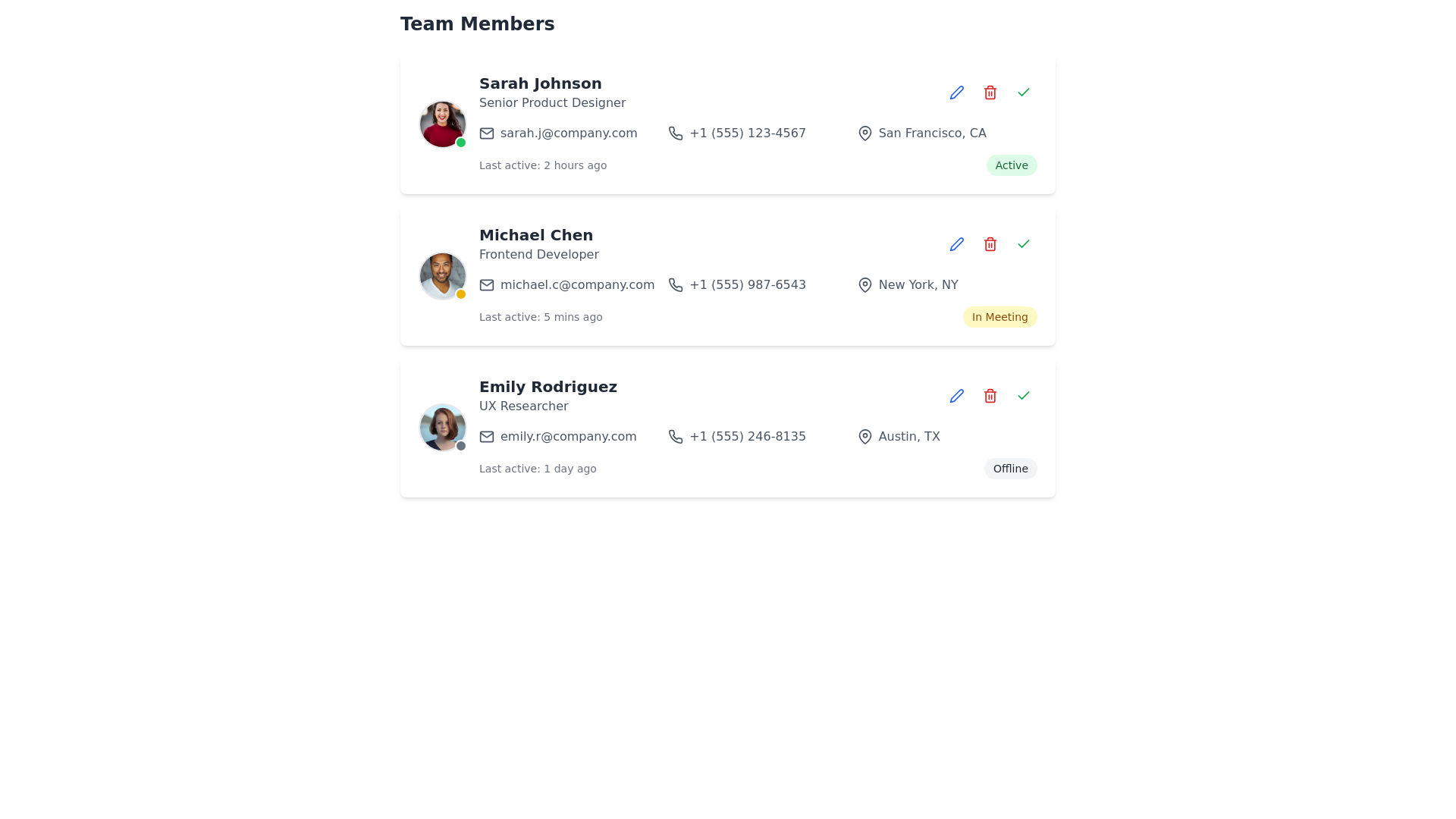 Component Preview