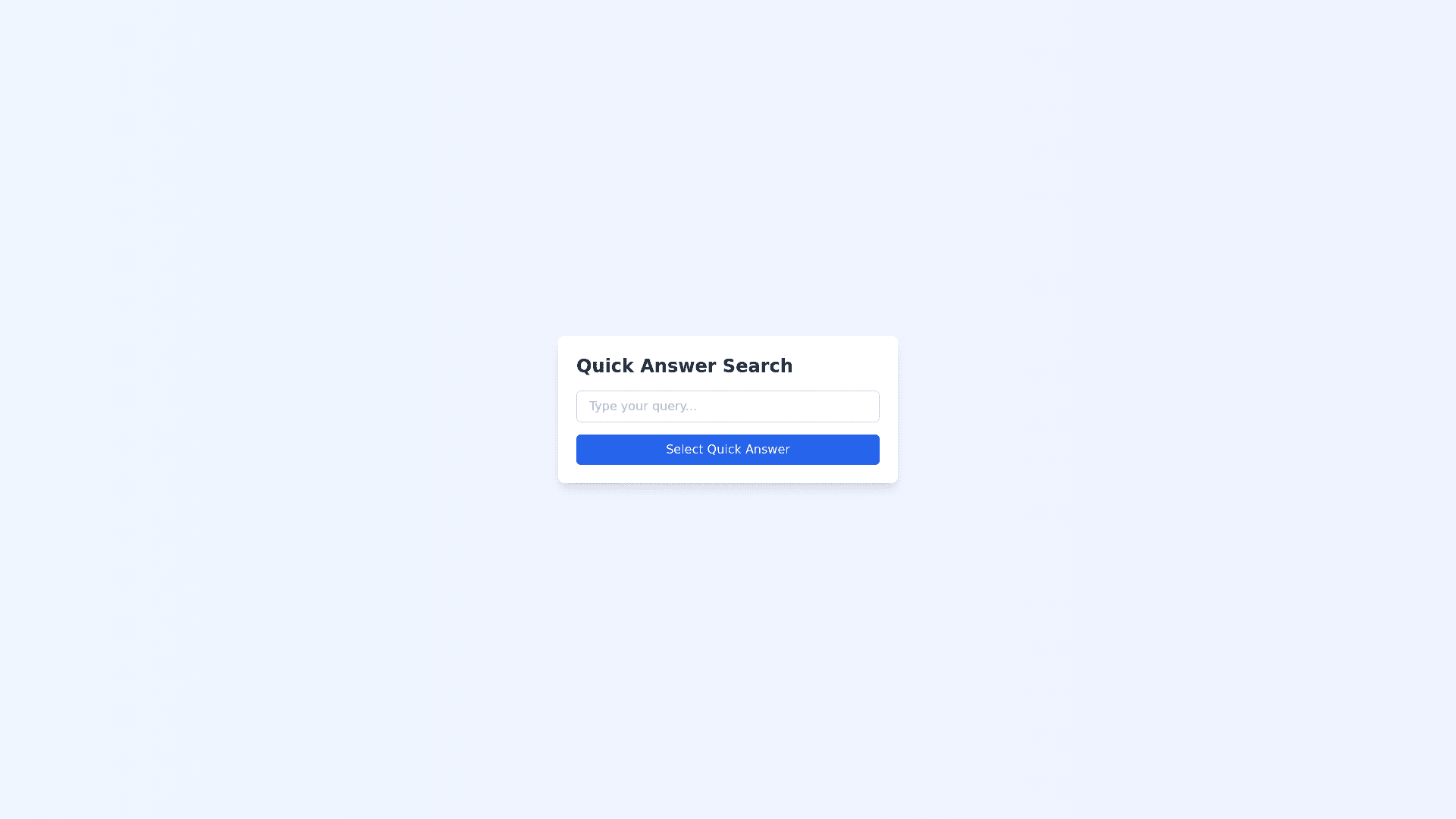 Component Preview