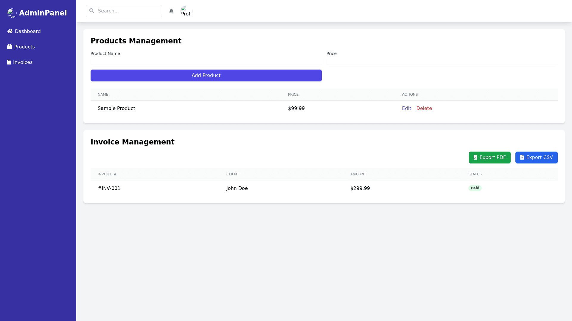 Component Preview