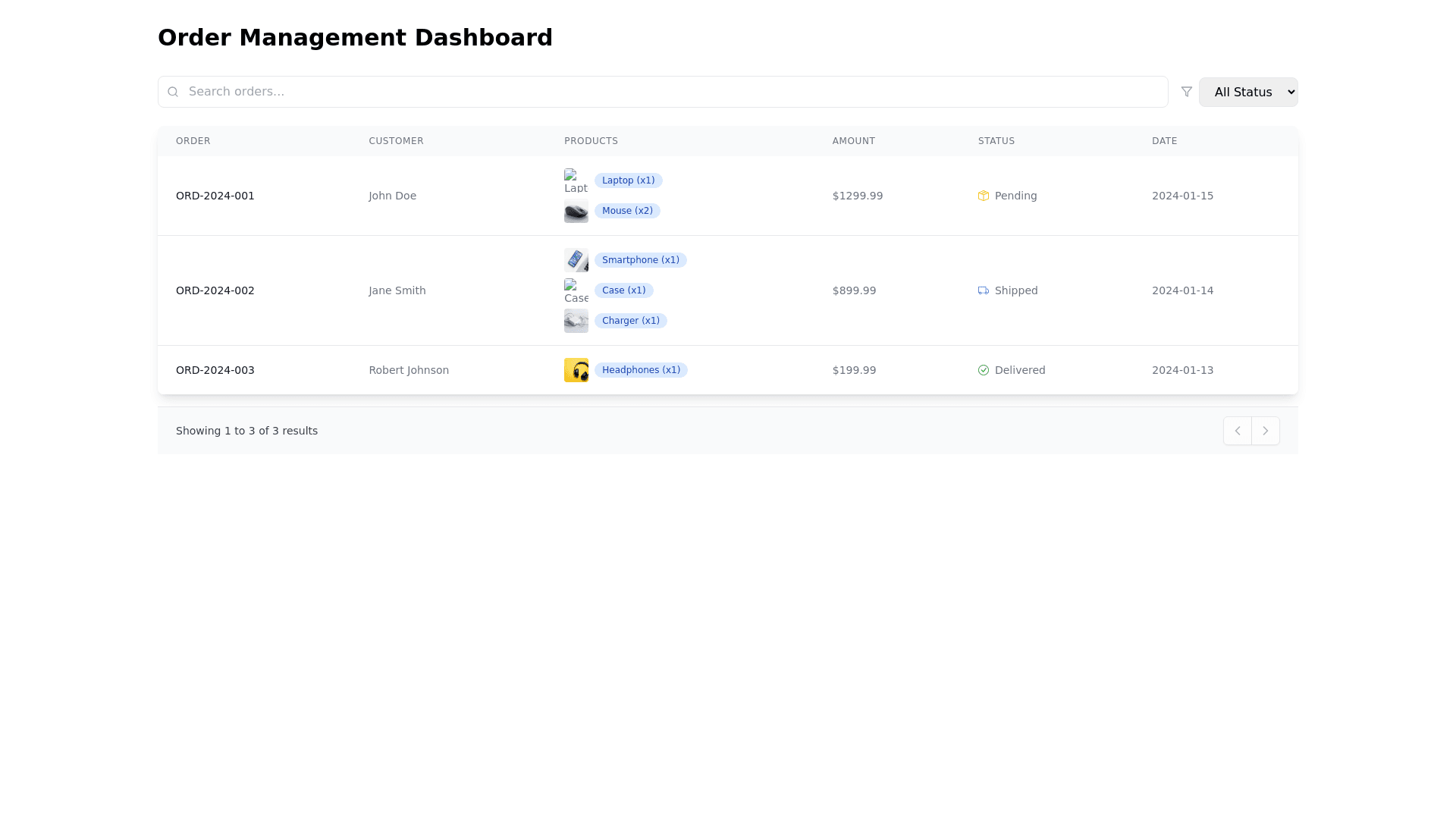 Component Preview