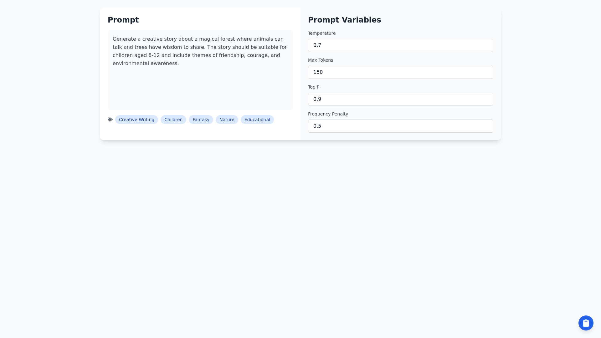 Component Preview