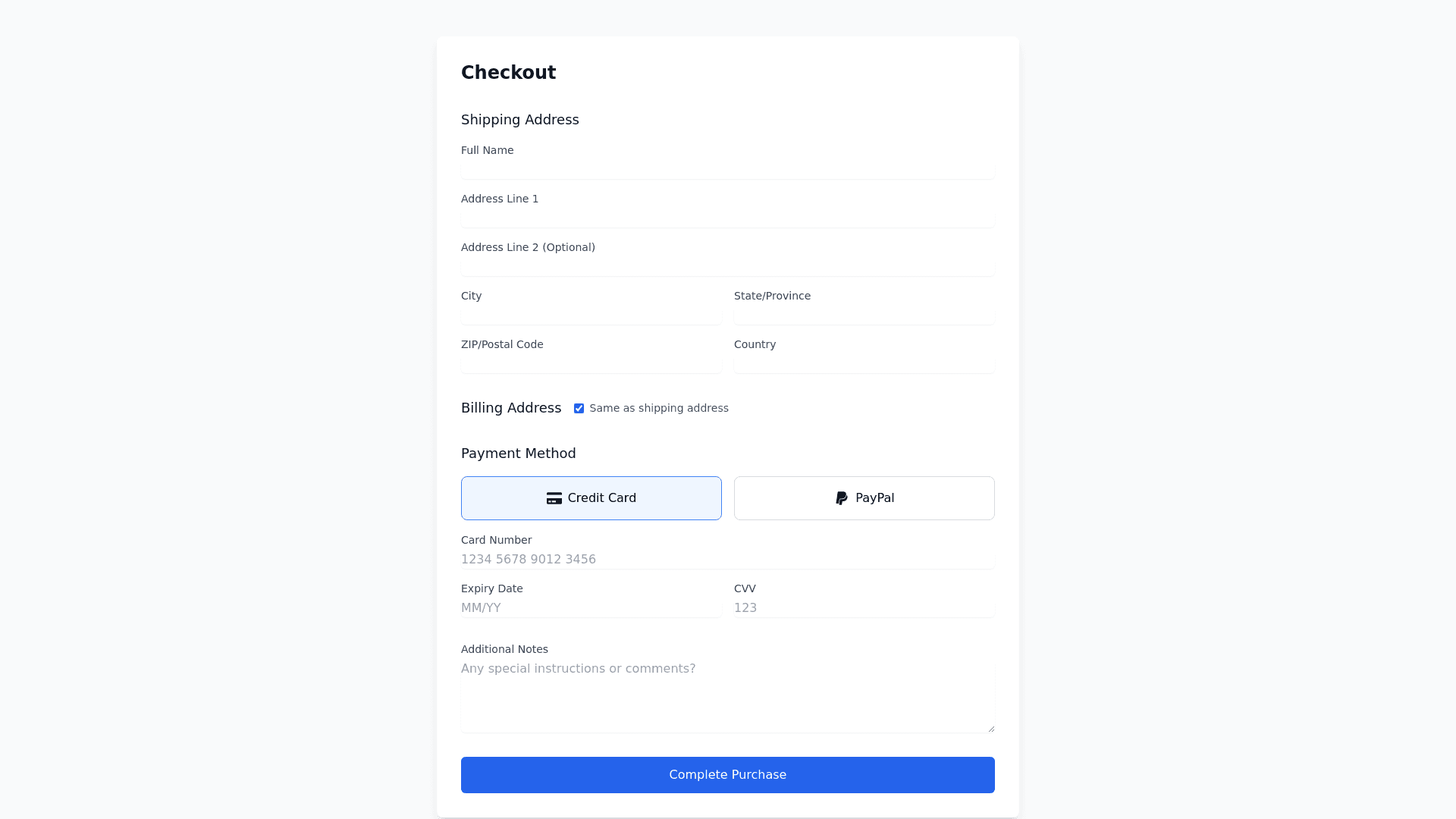 Component Preview