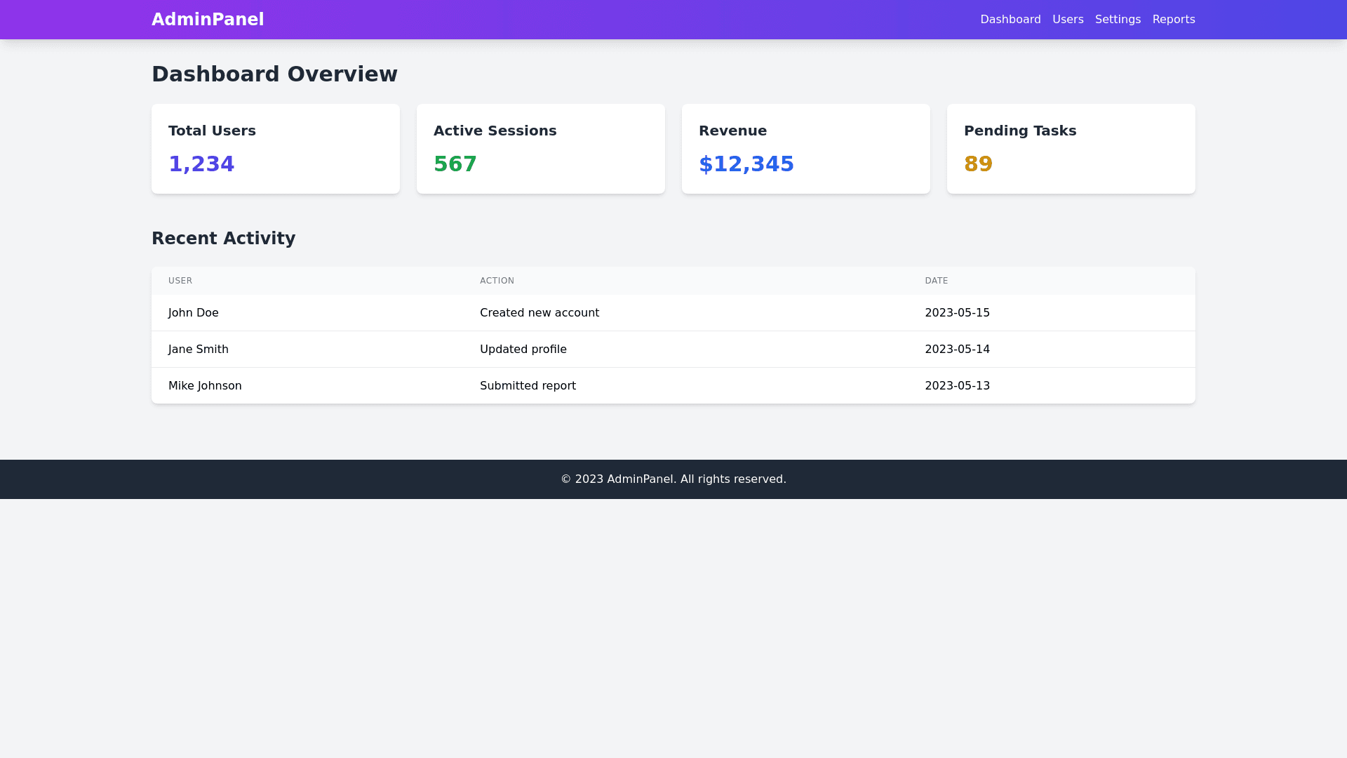 Component Preview