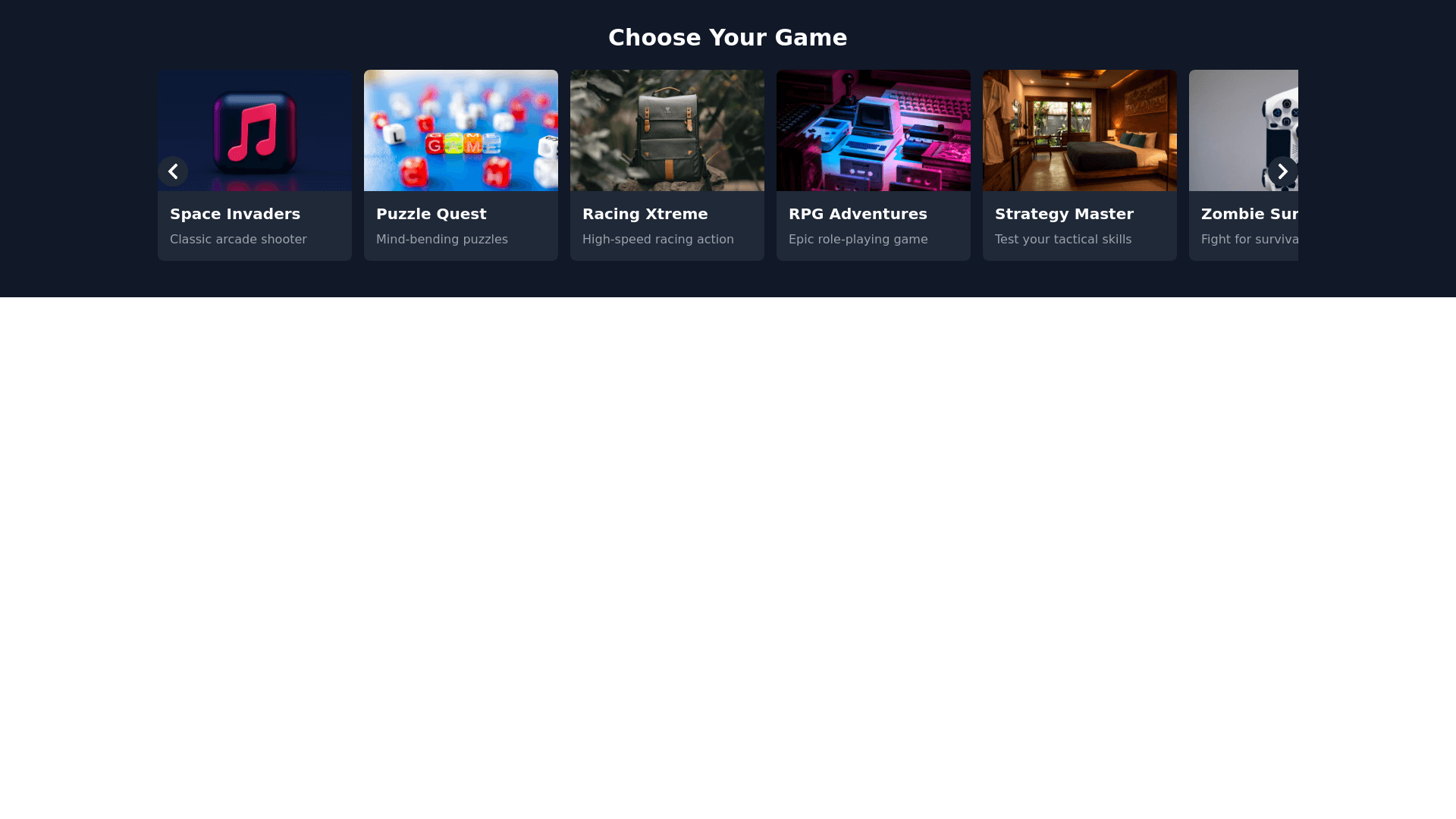 Component Preview