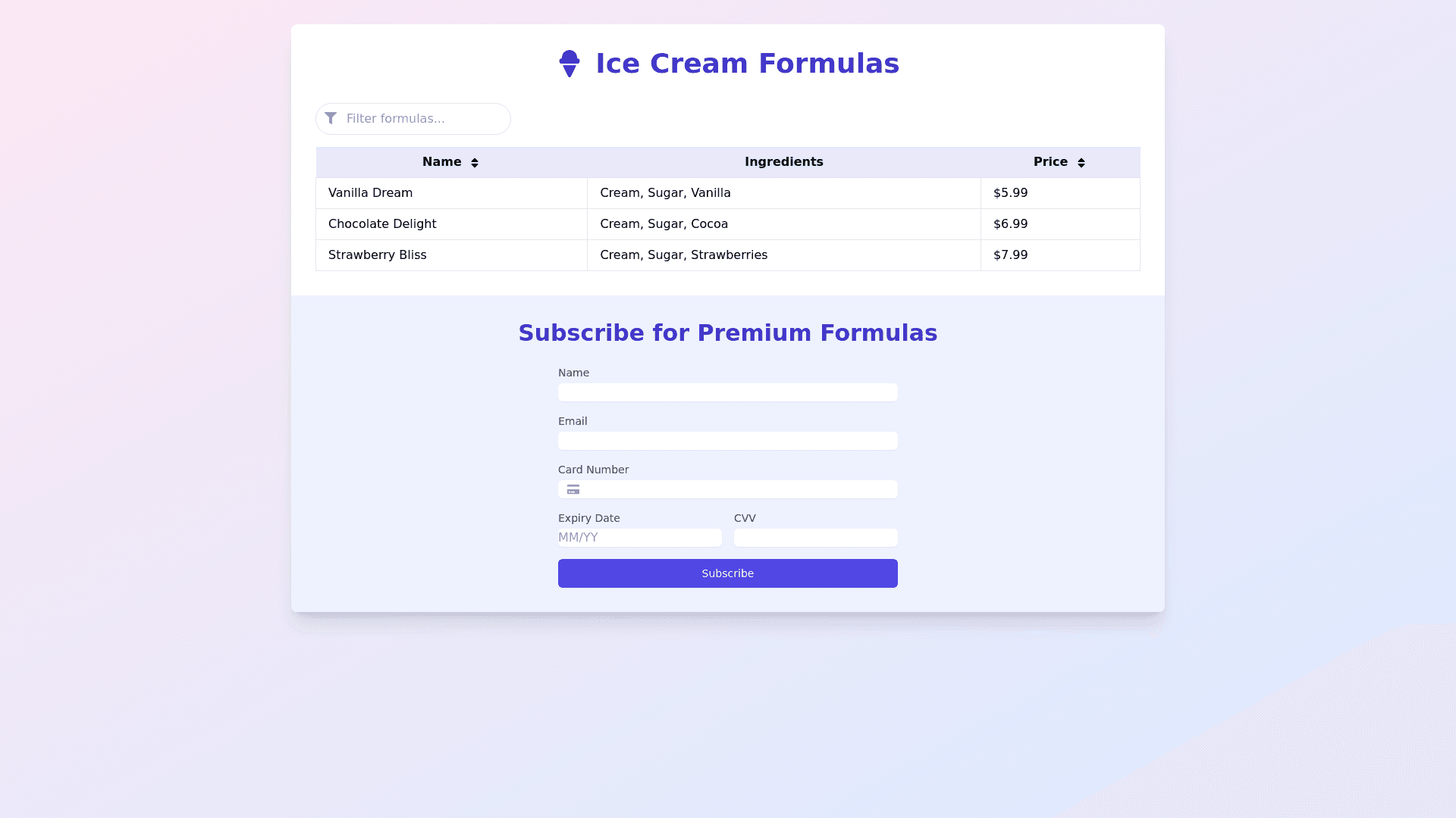 Component Preview