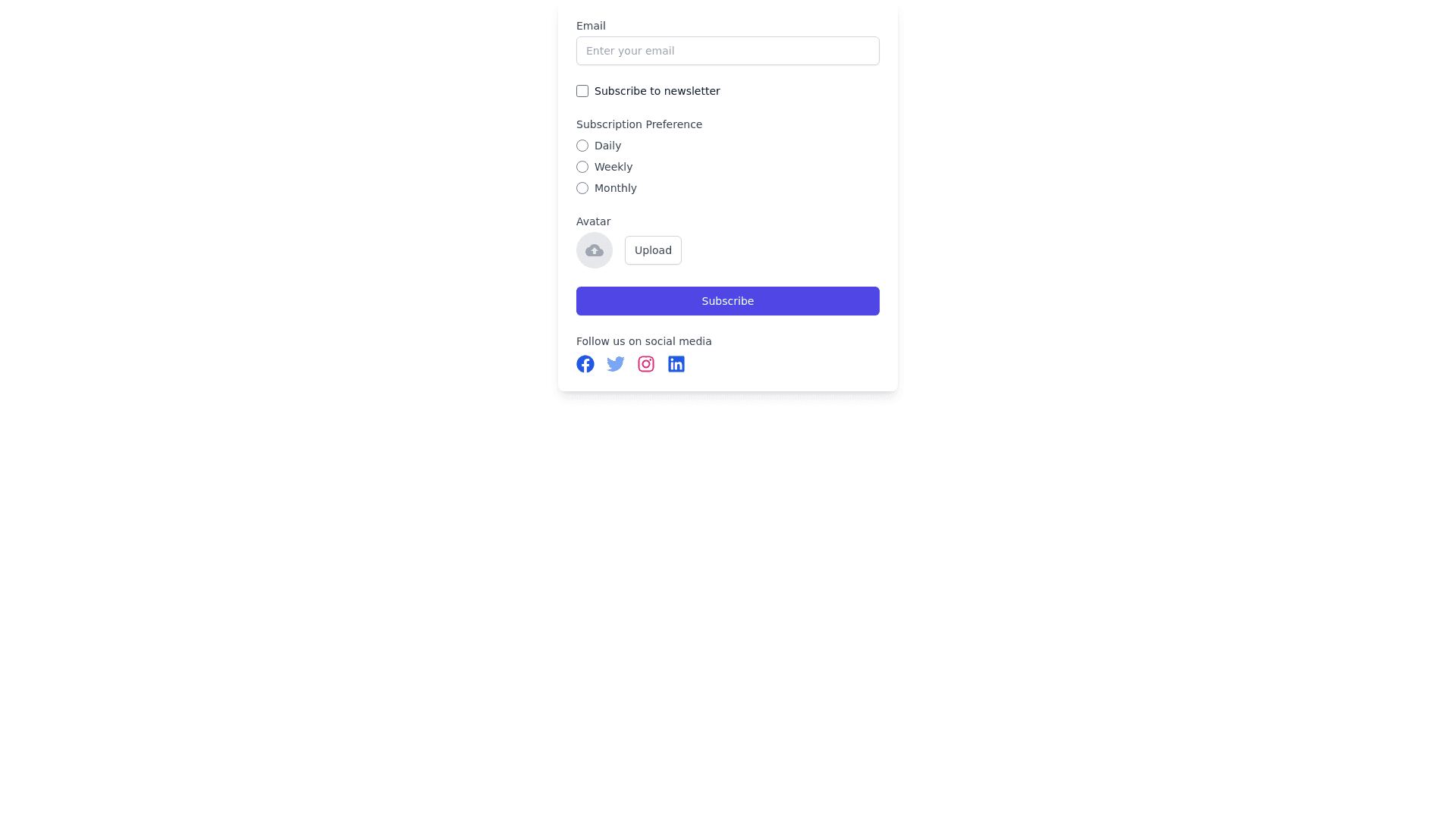 Component Preview