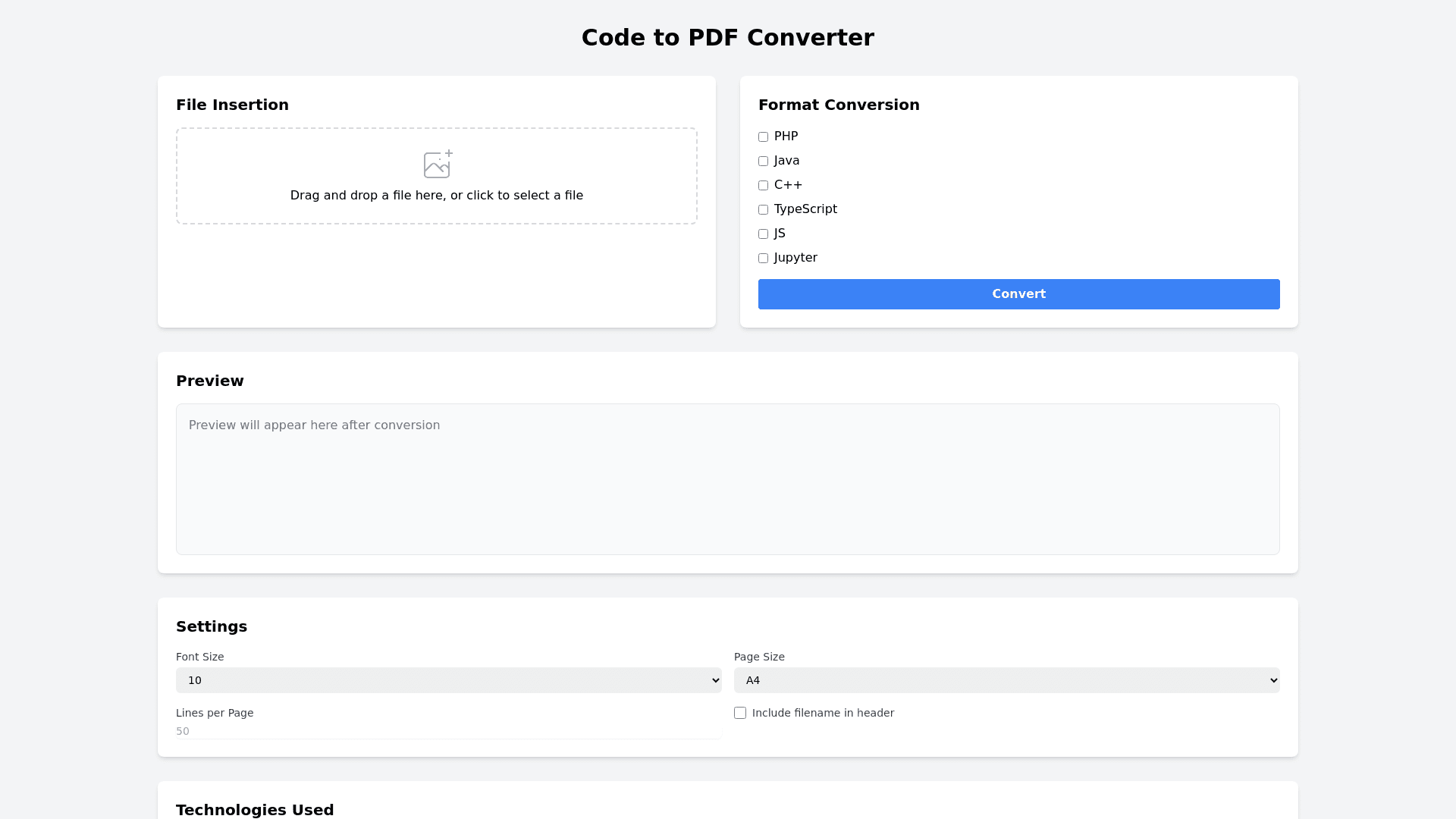 Component Preview