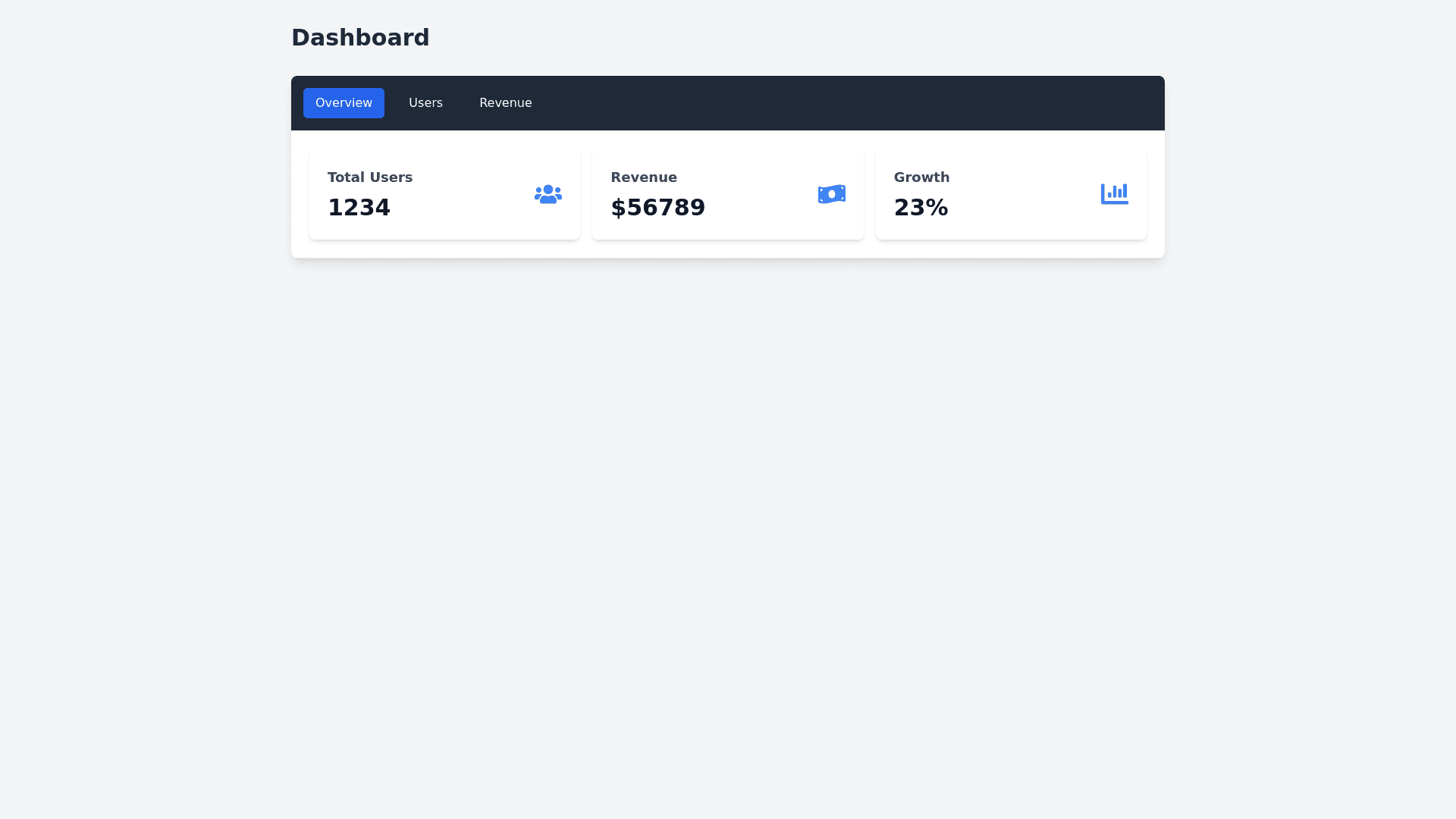 Component Preview
