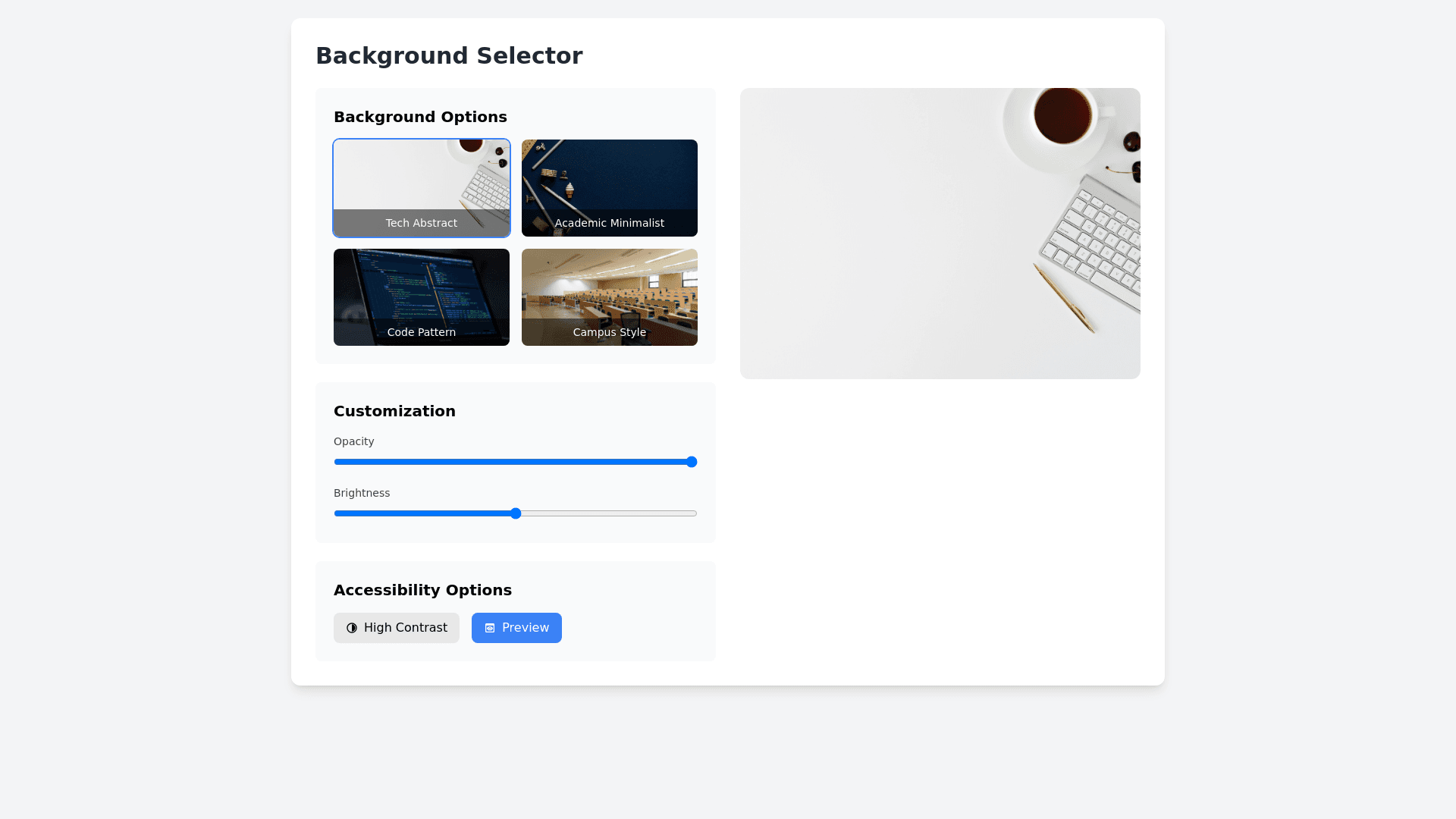 Component Preview