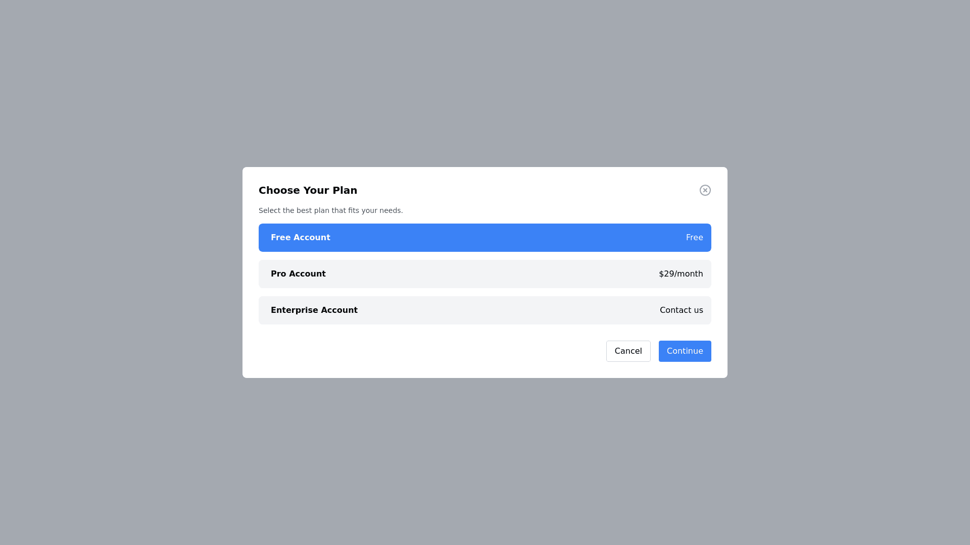 Component Preview