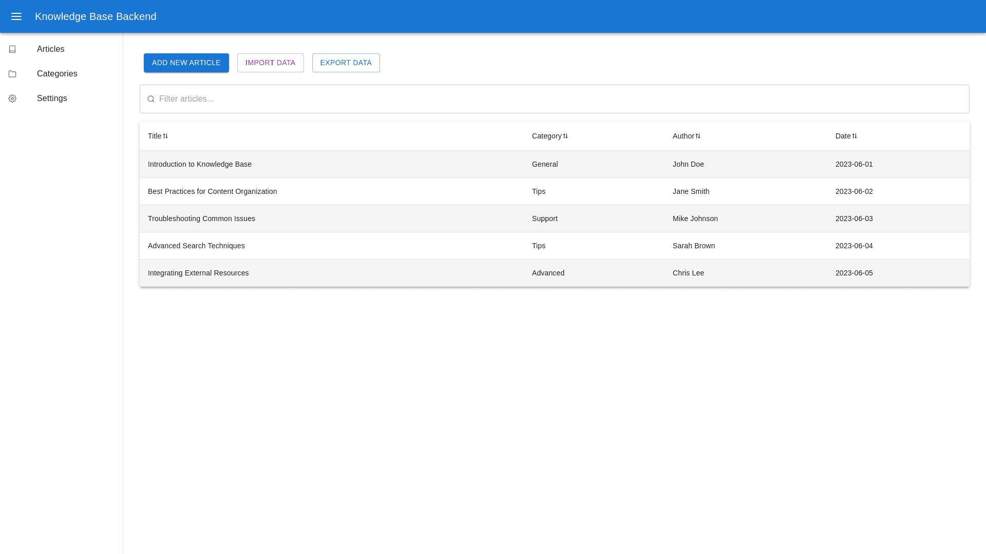 Component Preview