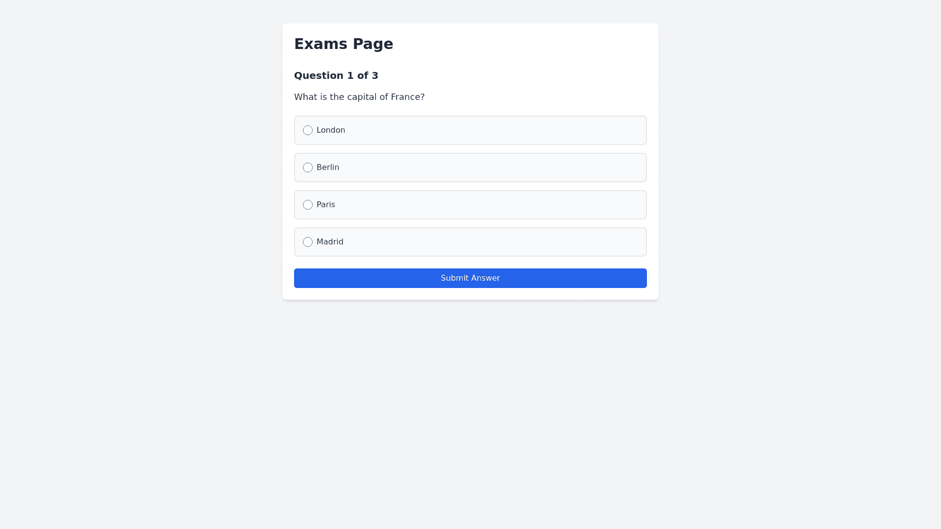 Component Preview