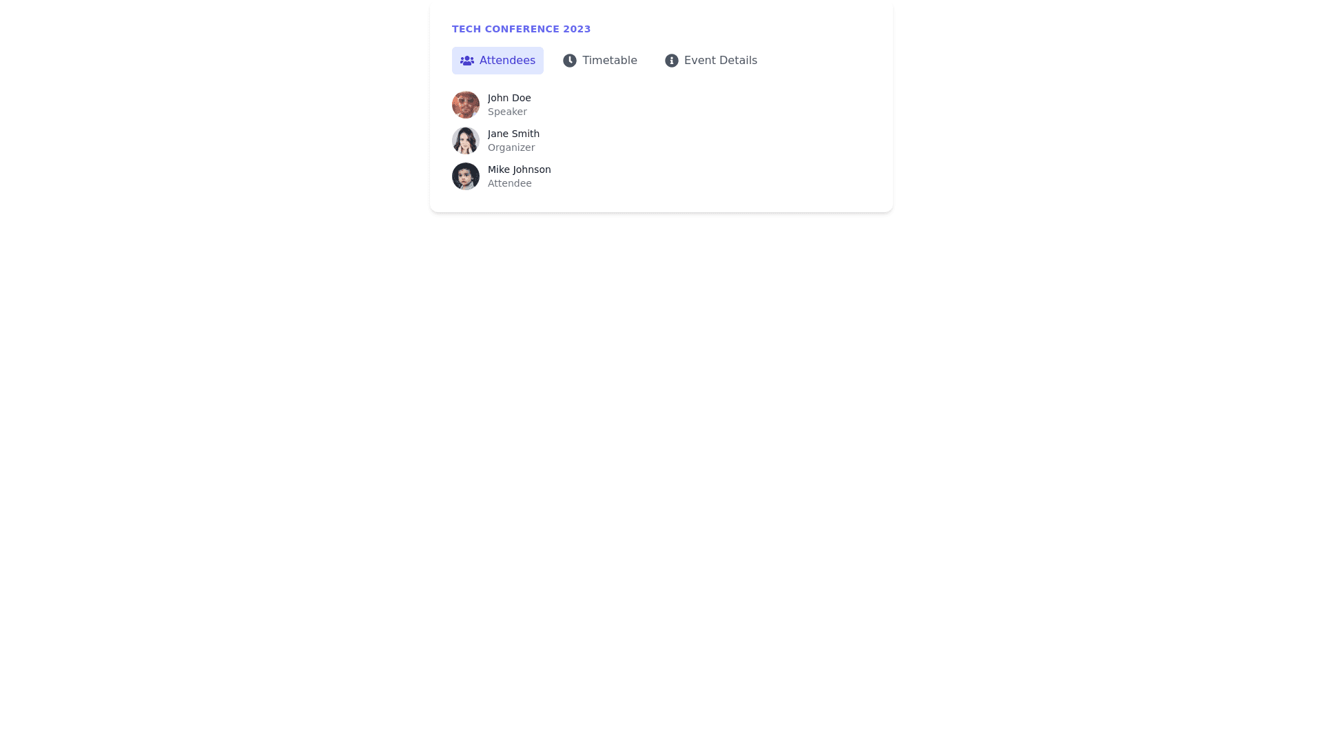Component Preview