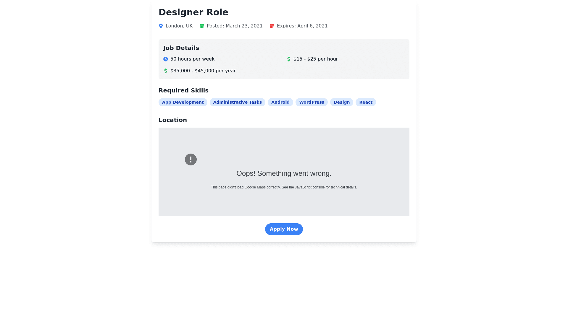 Component Preview