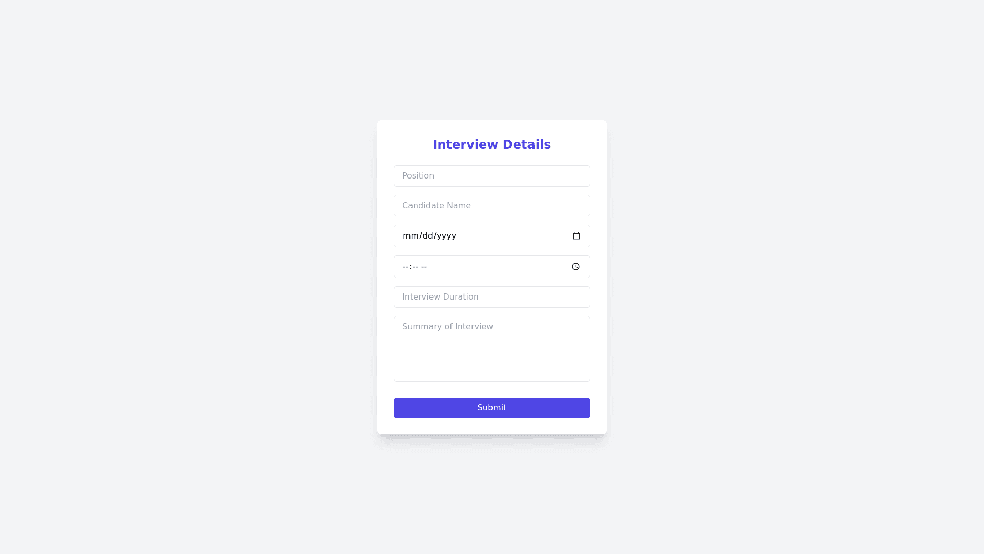 Component Preview