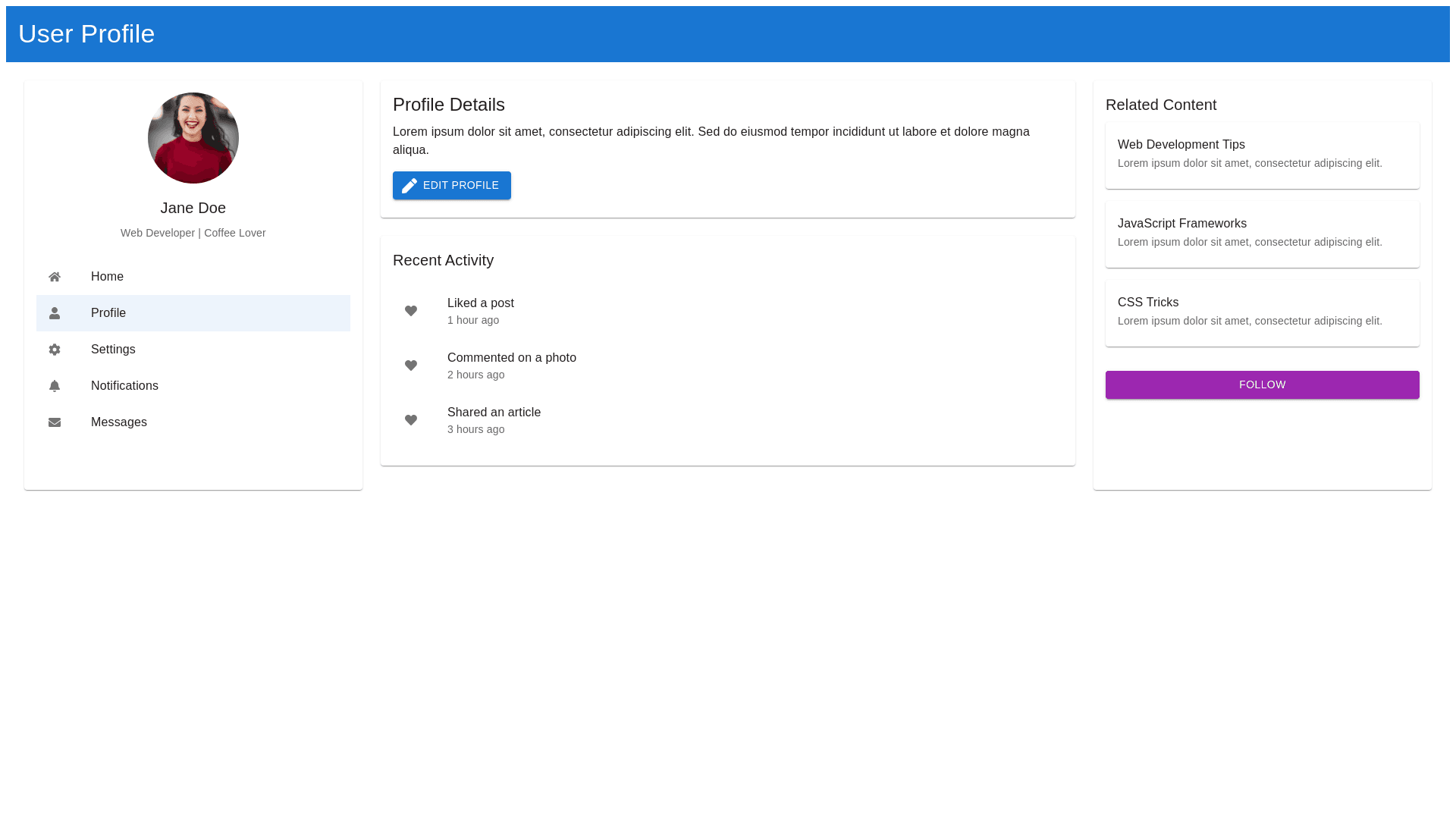 Component Preview