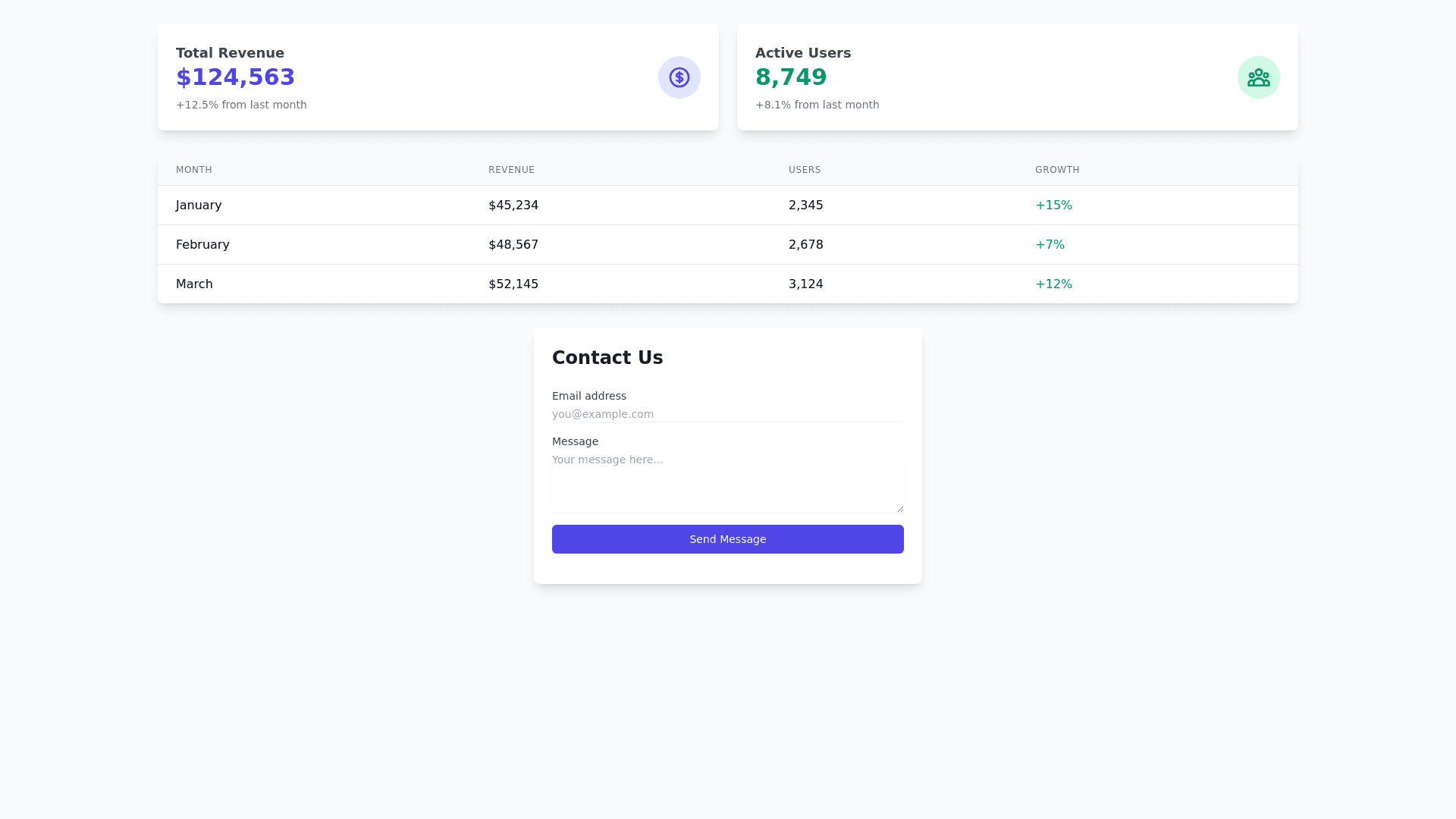 Component Preview