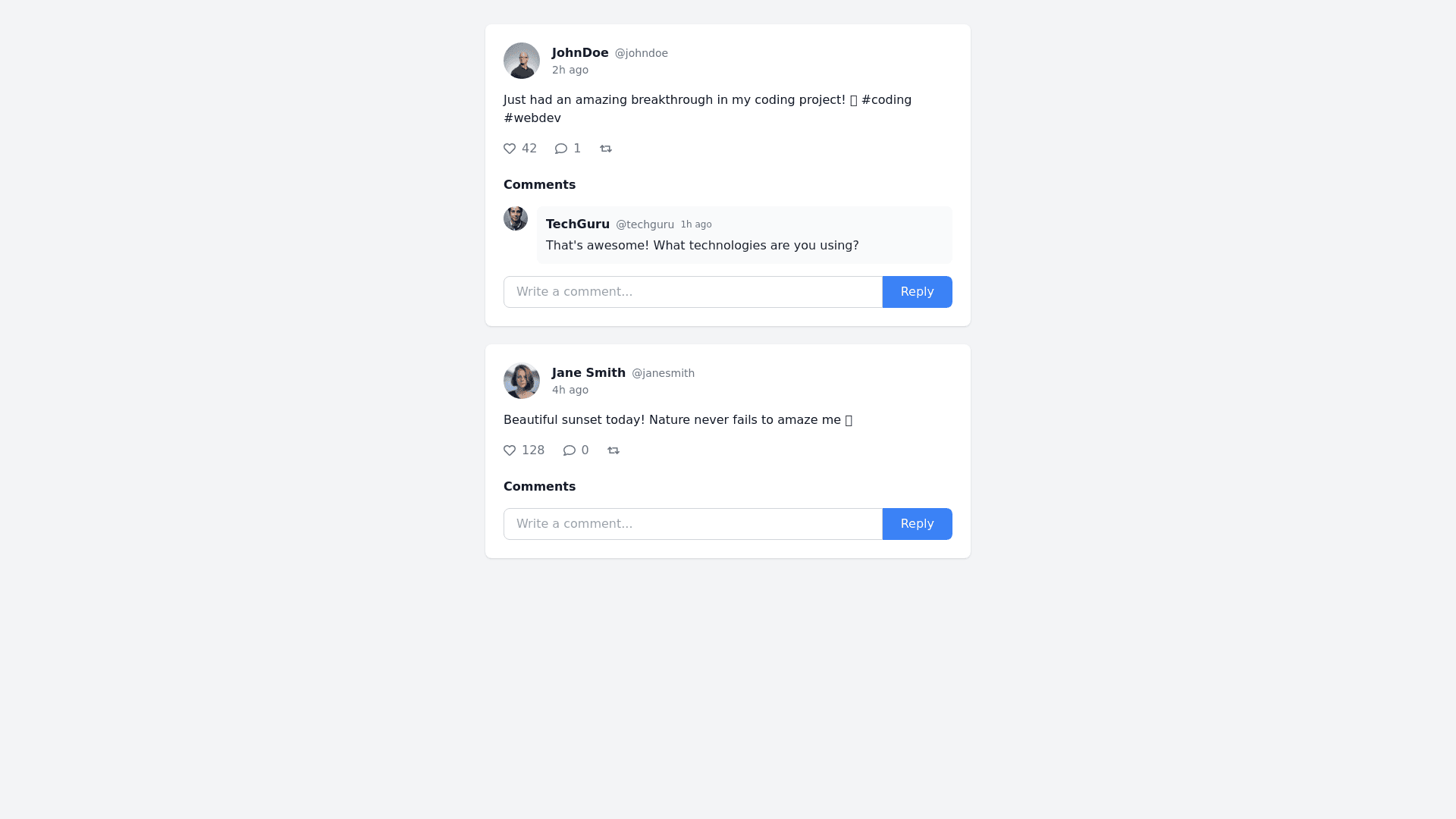 Component Preview