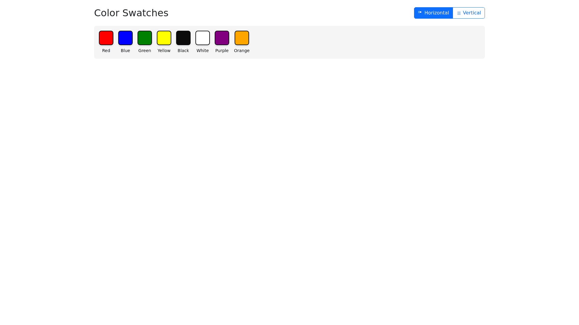 Component Preview