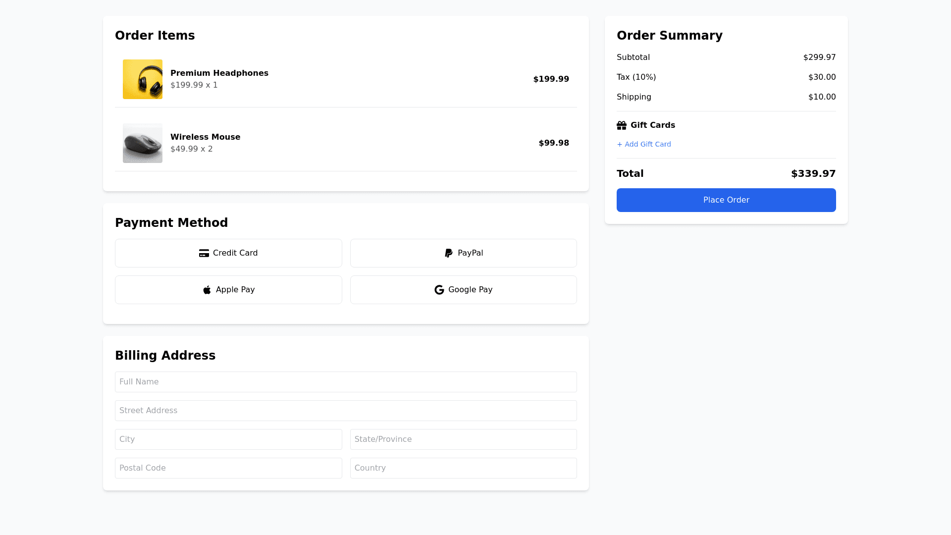 Component Preview