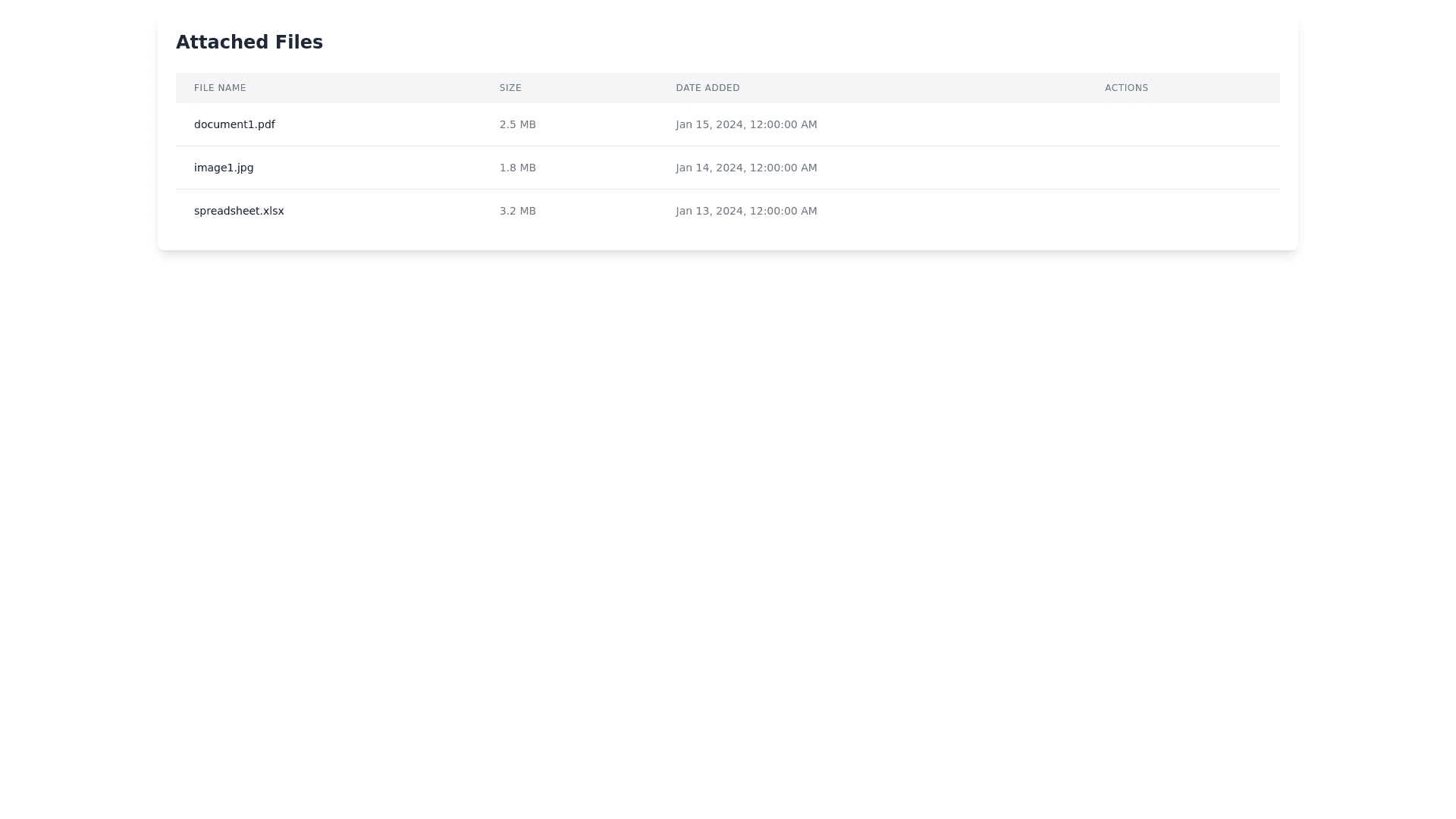 Component Preview